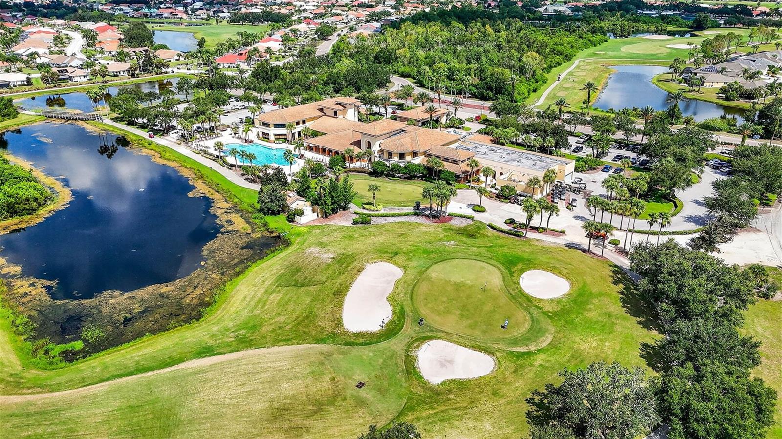 Aerial view of optional Renaissance Club Golf