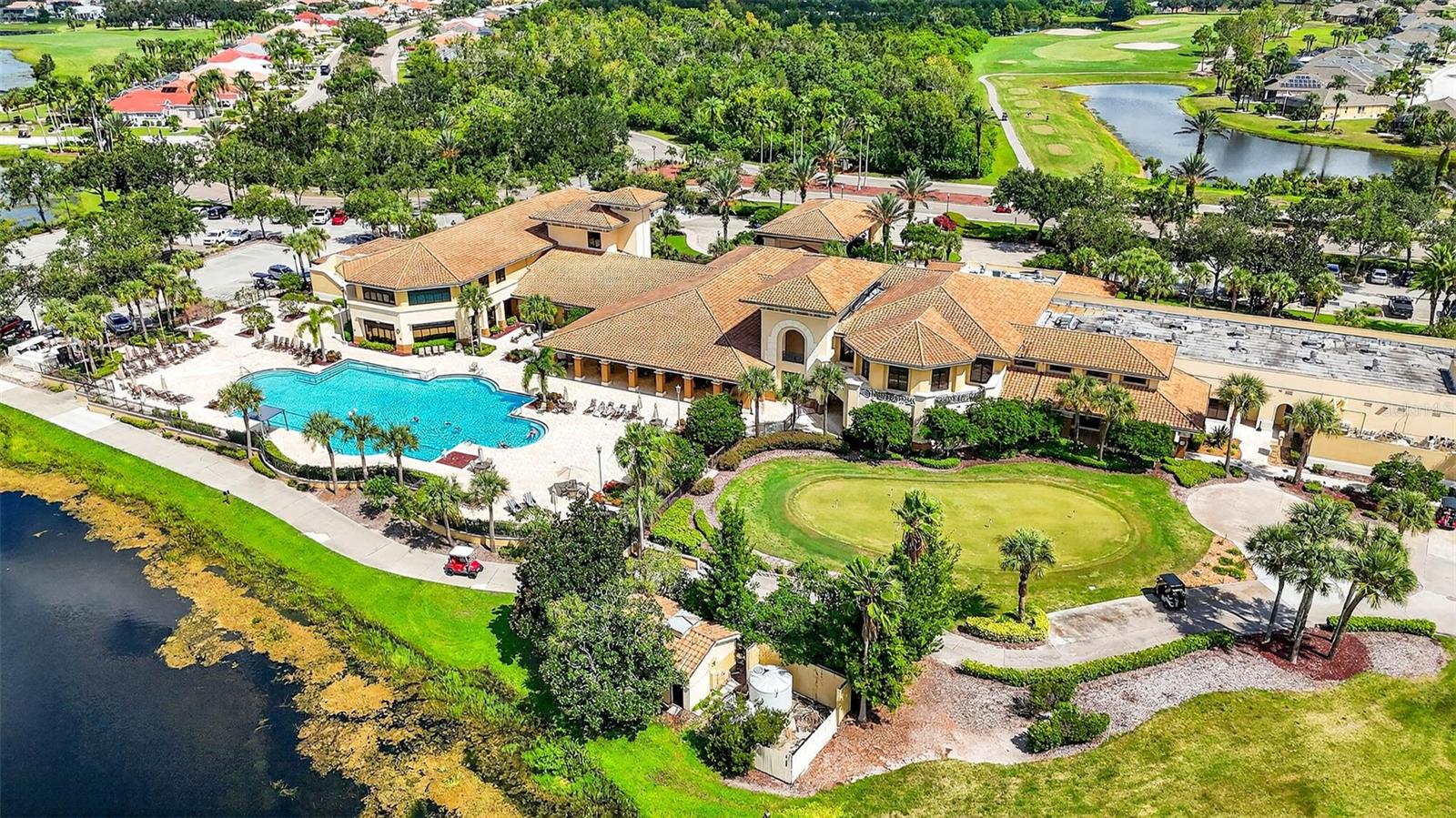 Aerial view of optional Club Renaissance