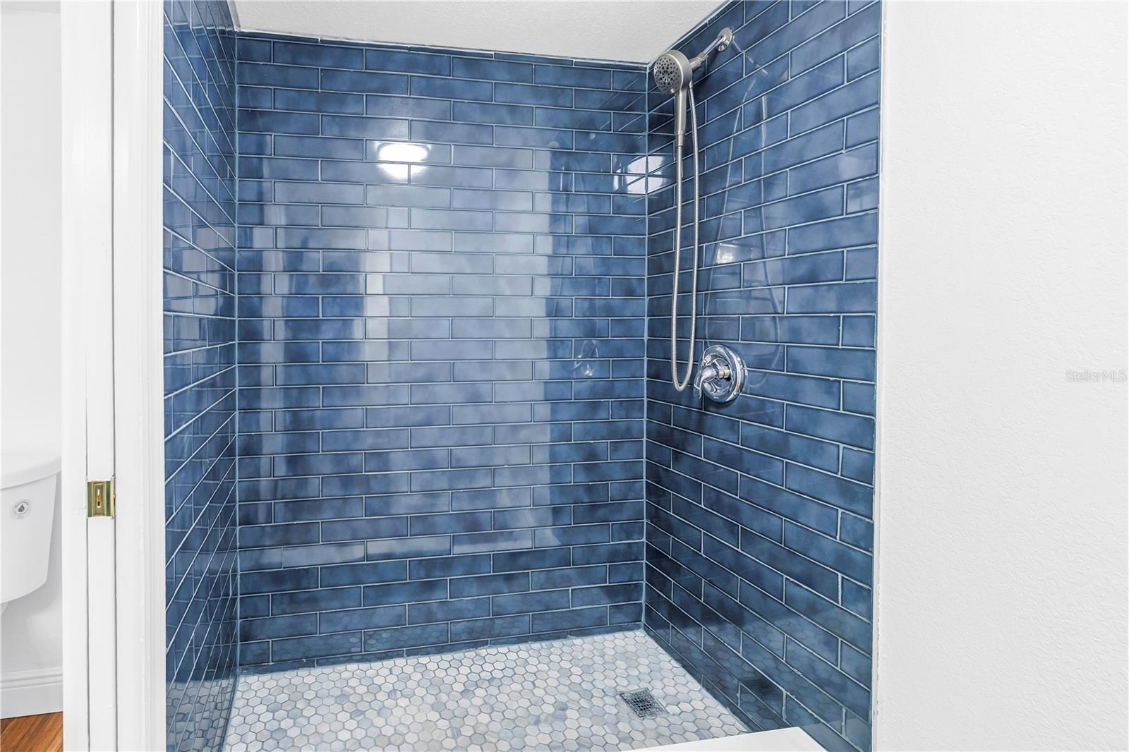 Walk in shower