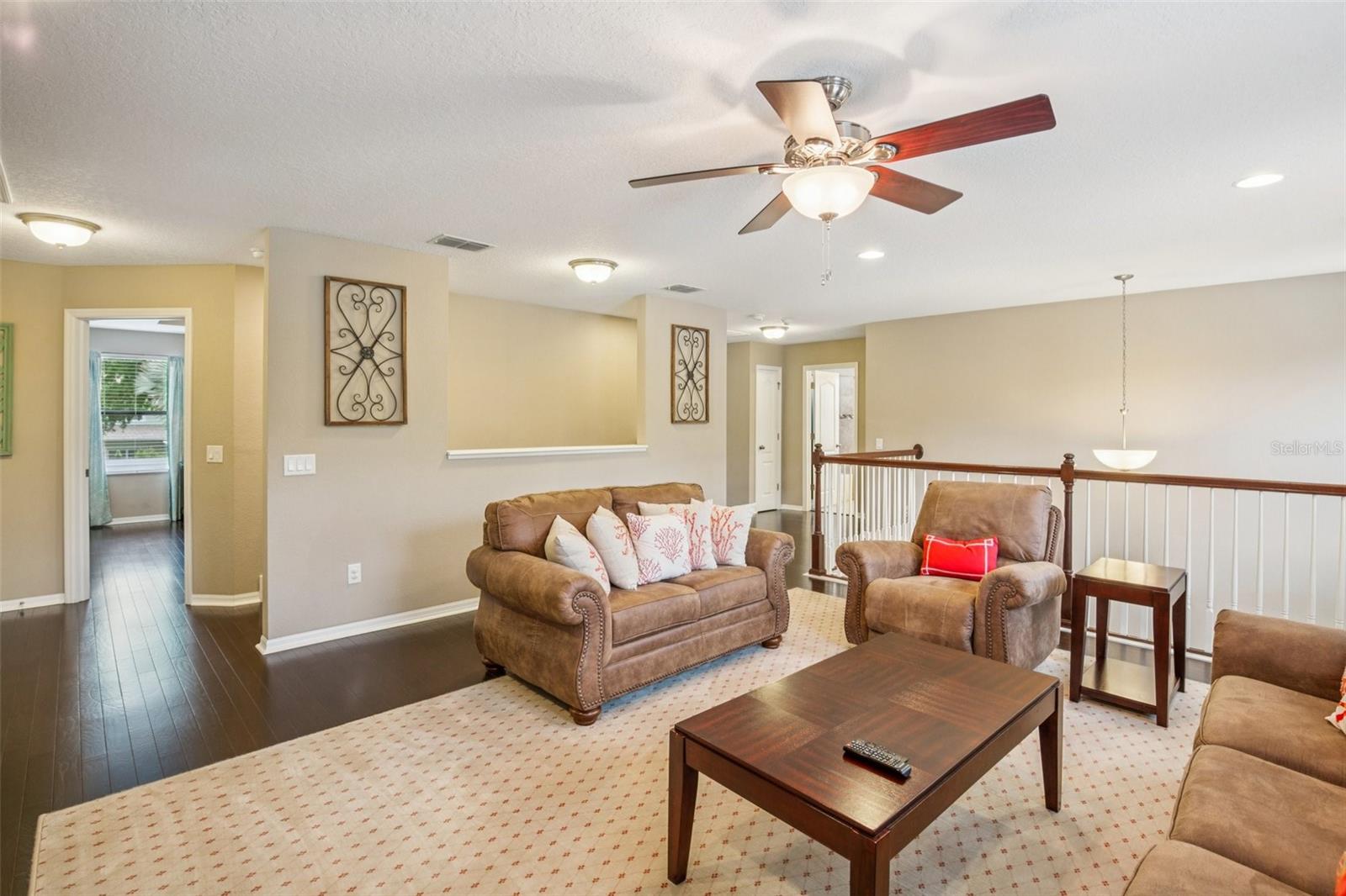 LARGE UPSTAIRS BONUS ROOM PROVIDES ROOM FOR EVERYONE!