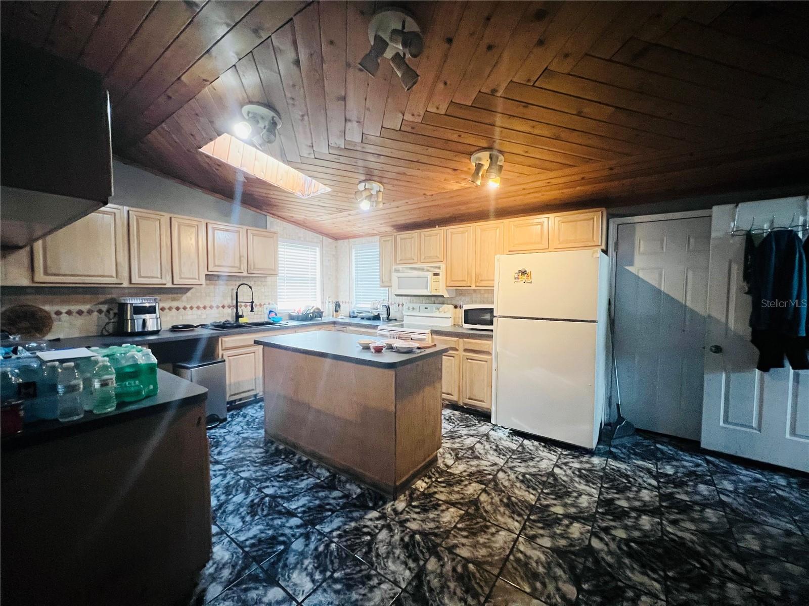 KITCHEN VIEW FROM DINING AREA