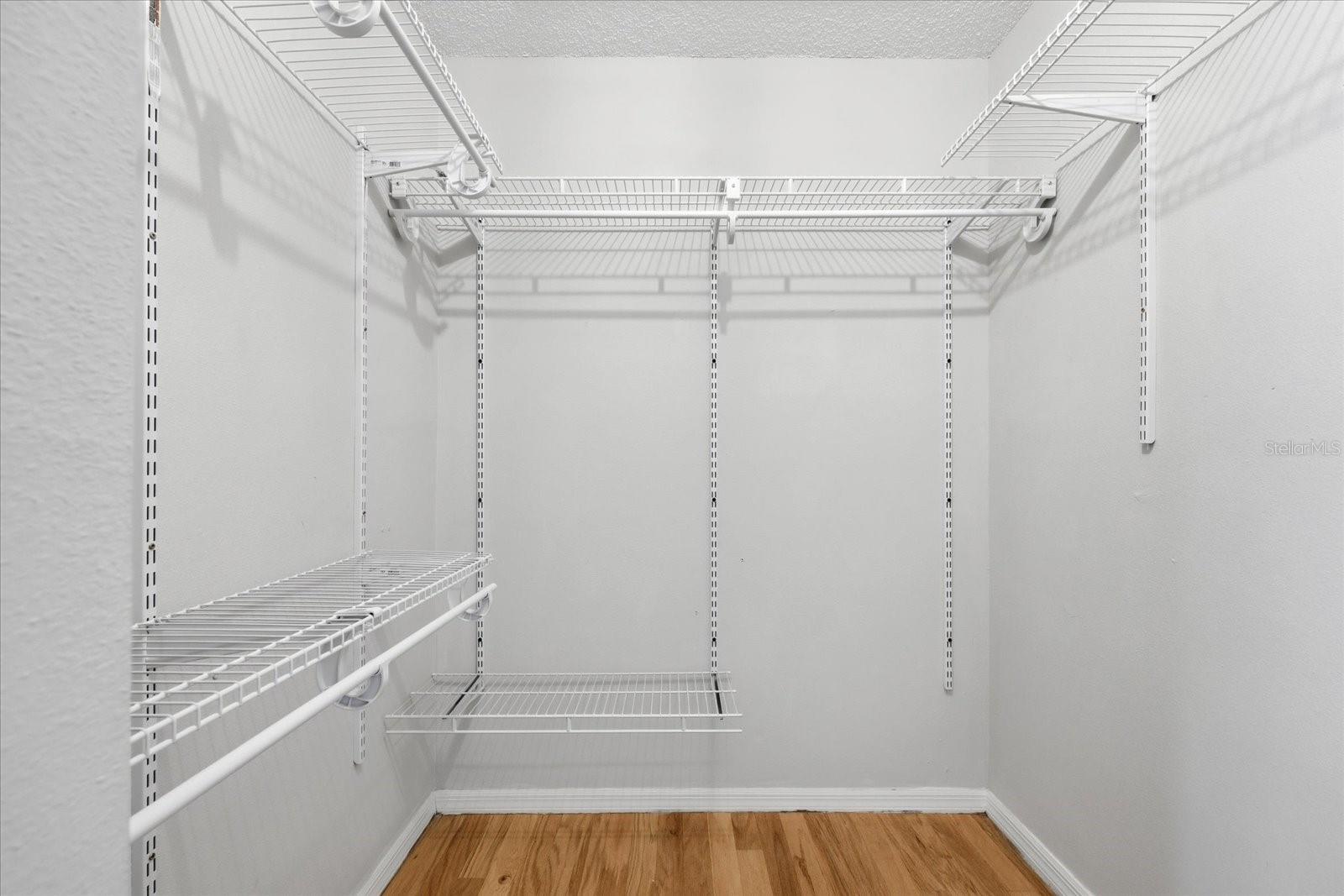 Primary Walk In Closet