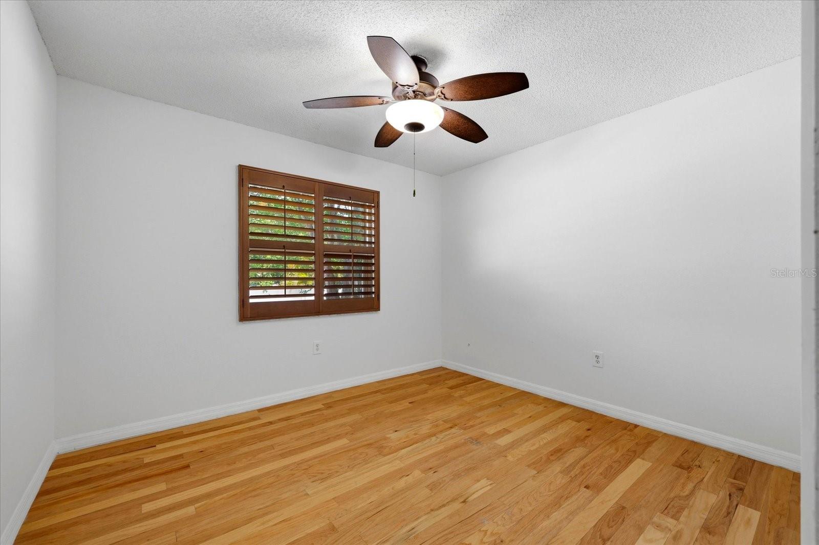 2nd Bedroom with View of the Backyard