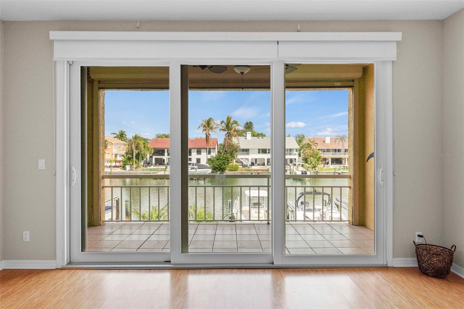 Living Room with Water View