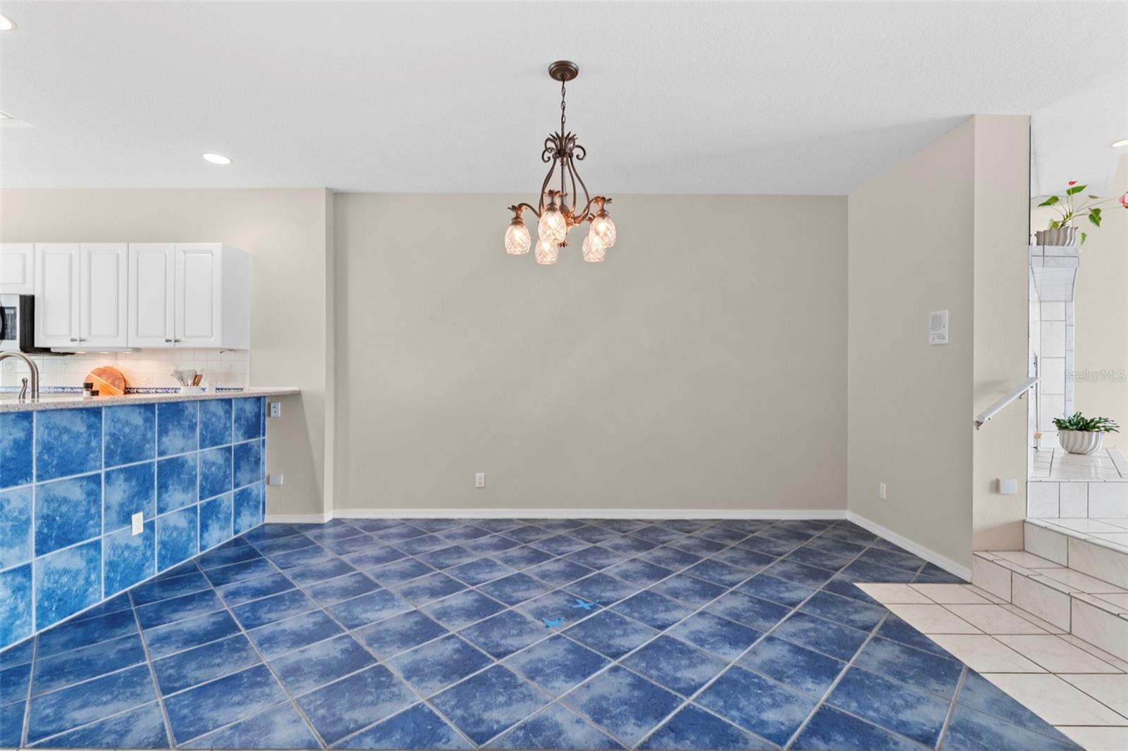 Large Dining Room between the Kitchen and Living Room