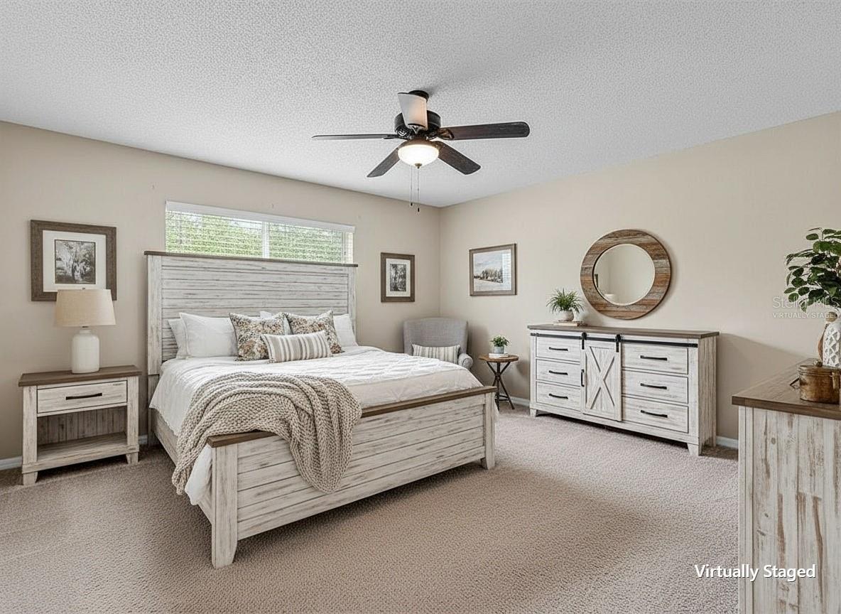 Primary Bedroom Virtually Staged