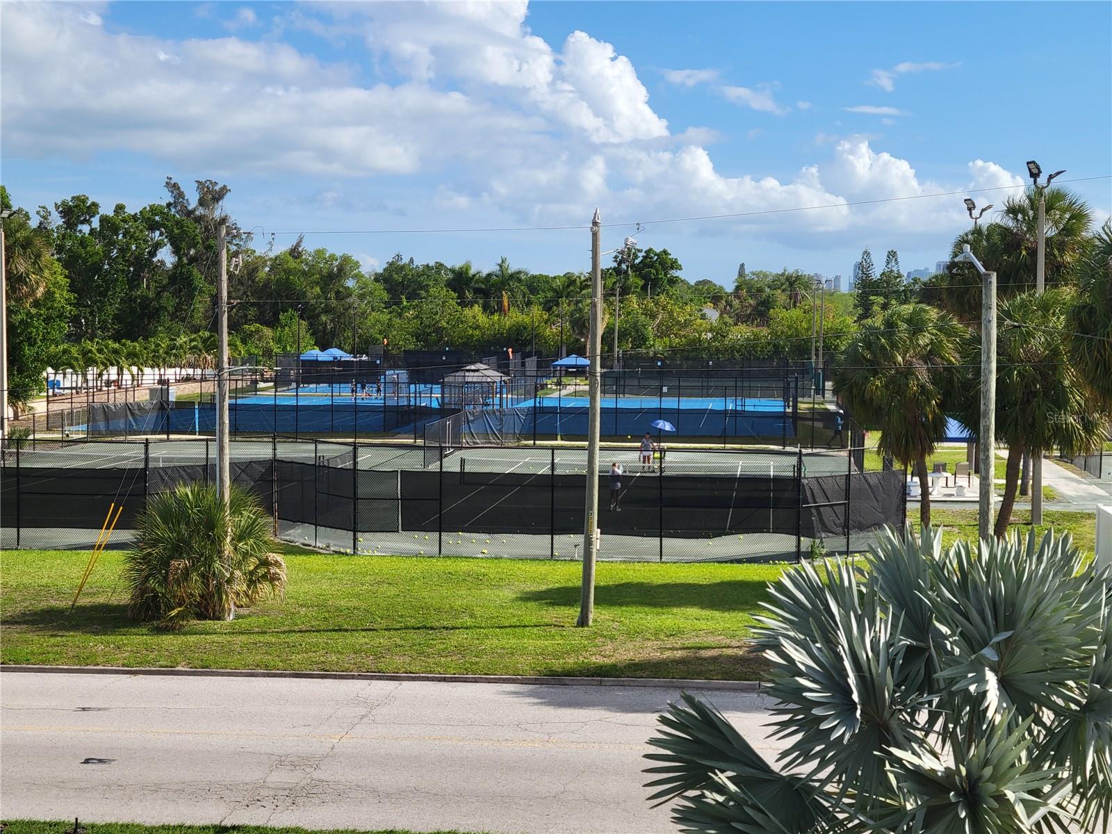 Into Tennis?  Just walk across the street.