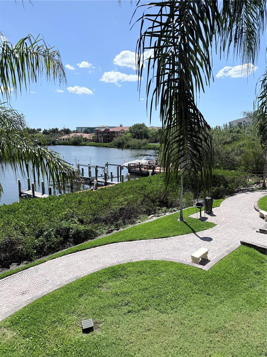 view from breezeway