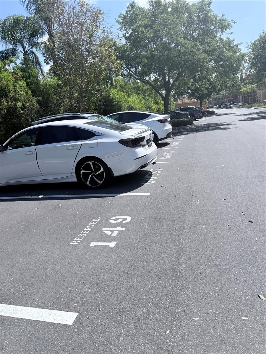 assigned parking space