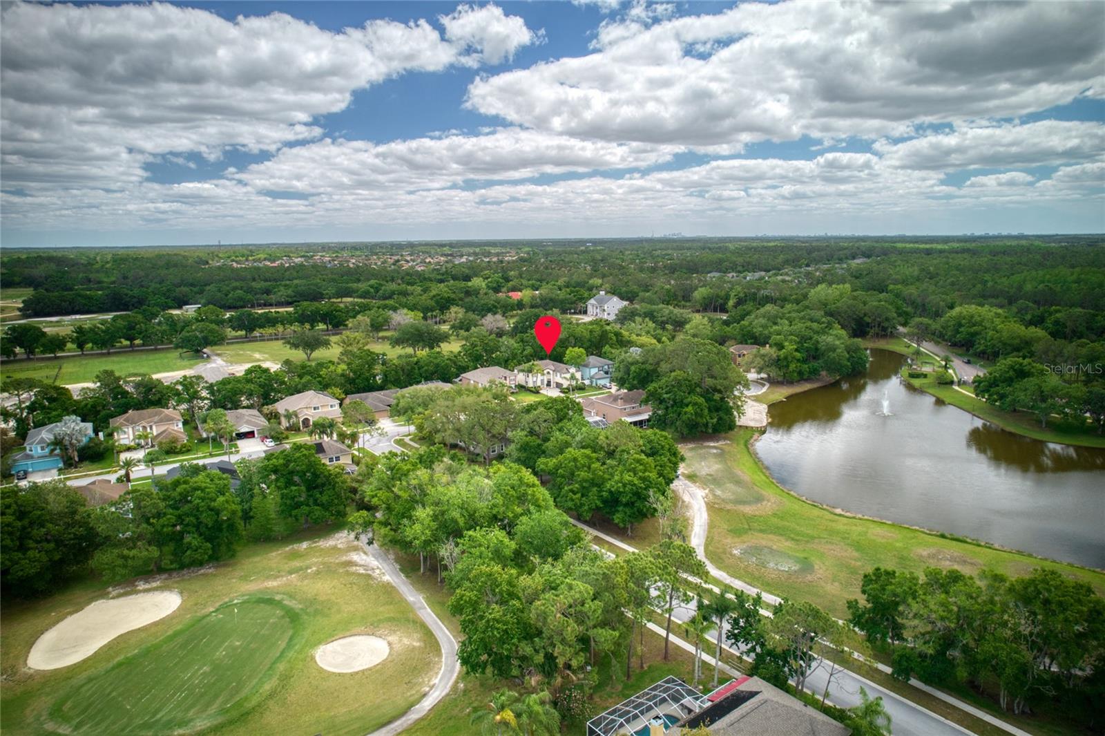 Serene setting near front of teh Eagles!