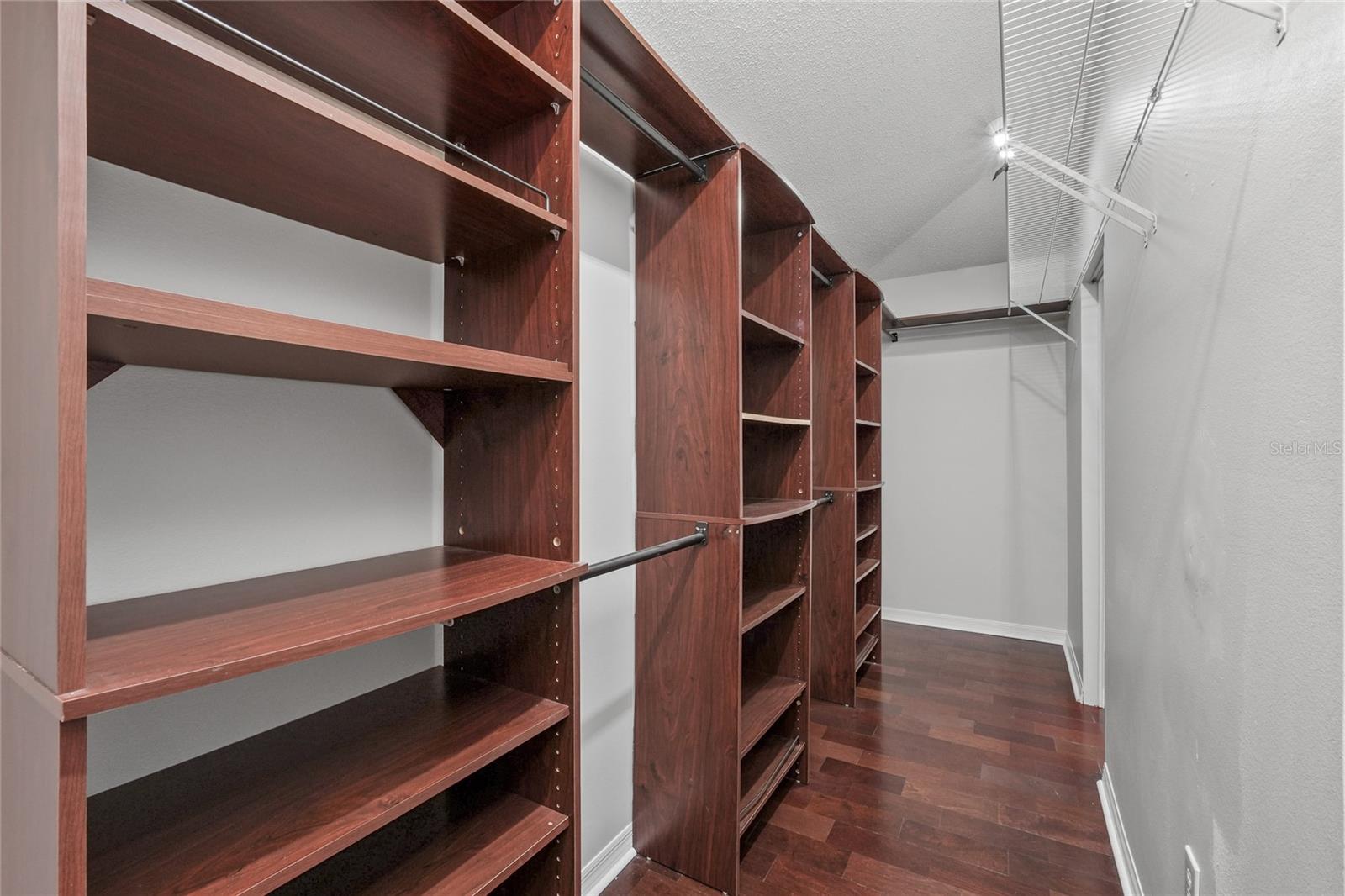 Massive walk in closet!