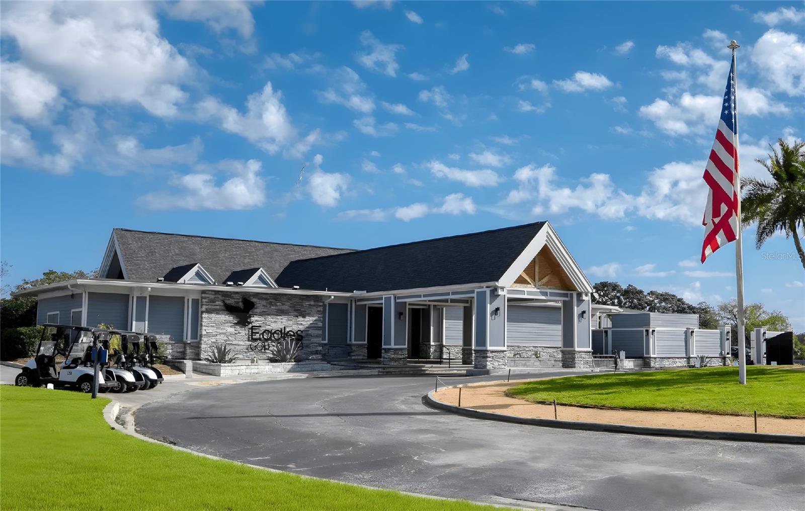 Clubhouse with restaurant!