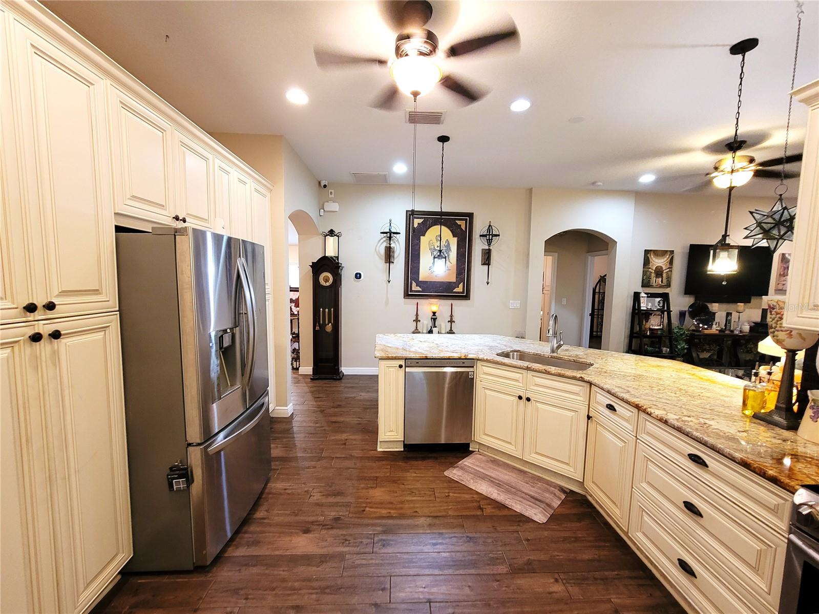 Plenty of Cabinets for Storage