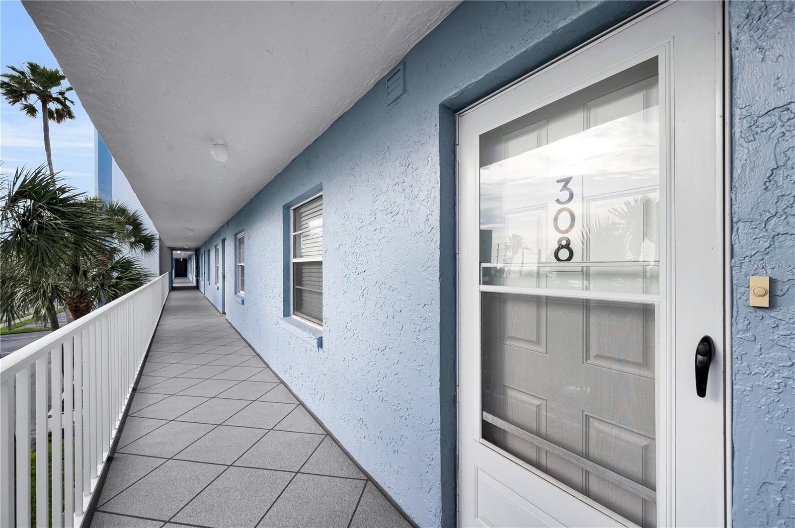 Unit entrance
