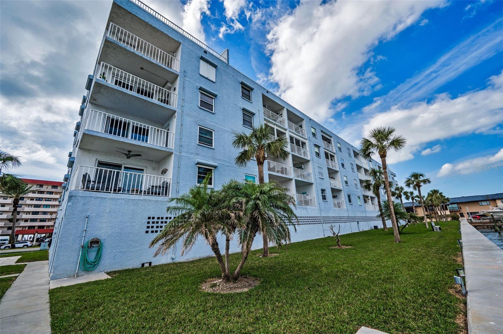 Rear view from the Waterfront