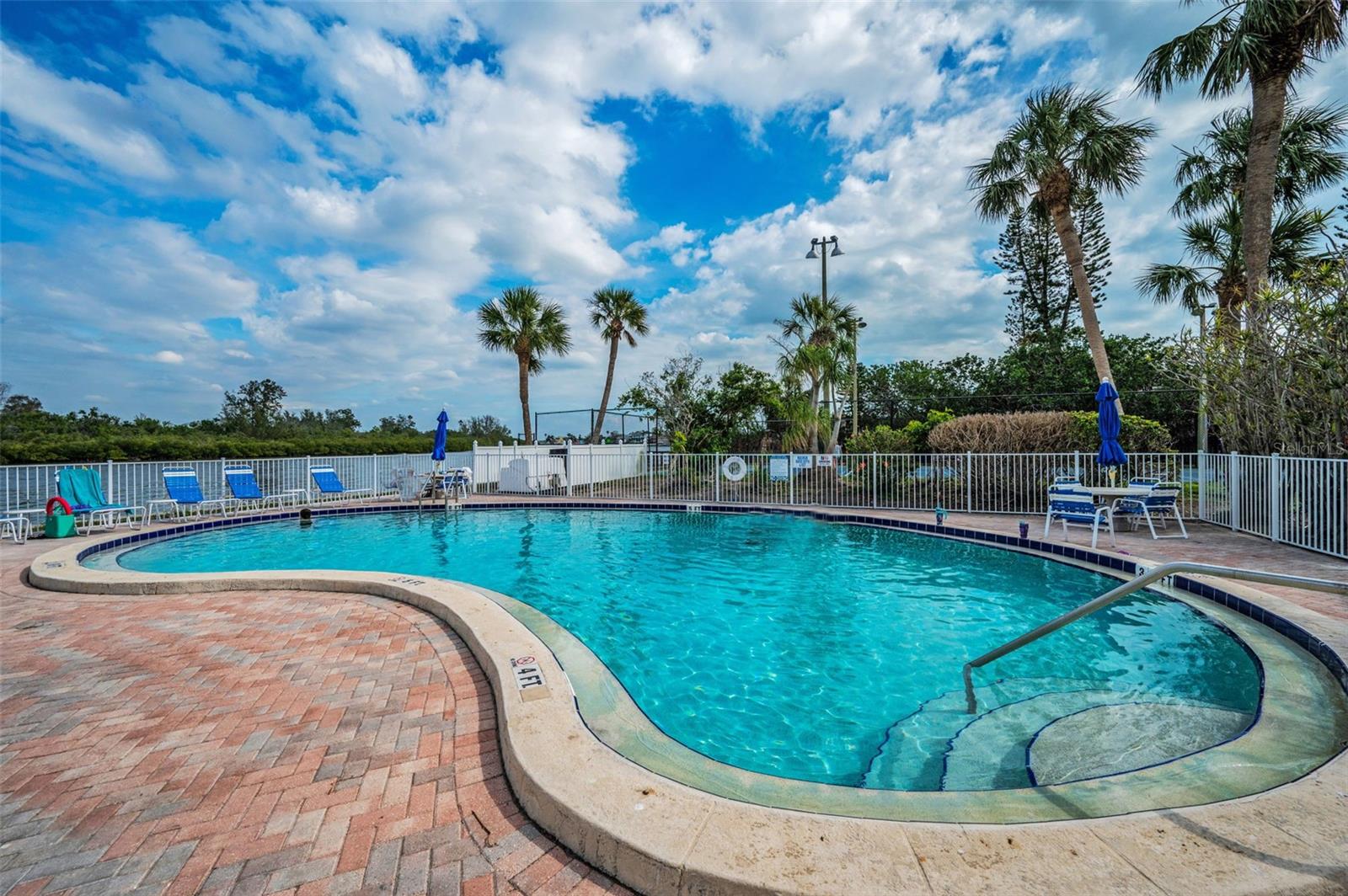 Waterfront, heated inground pool