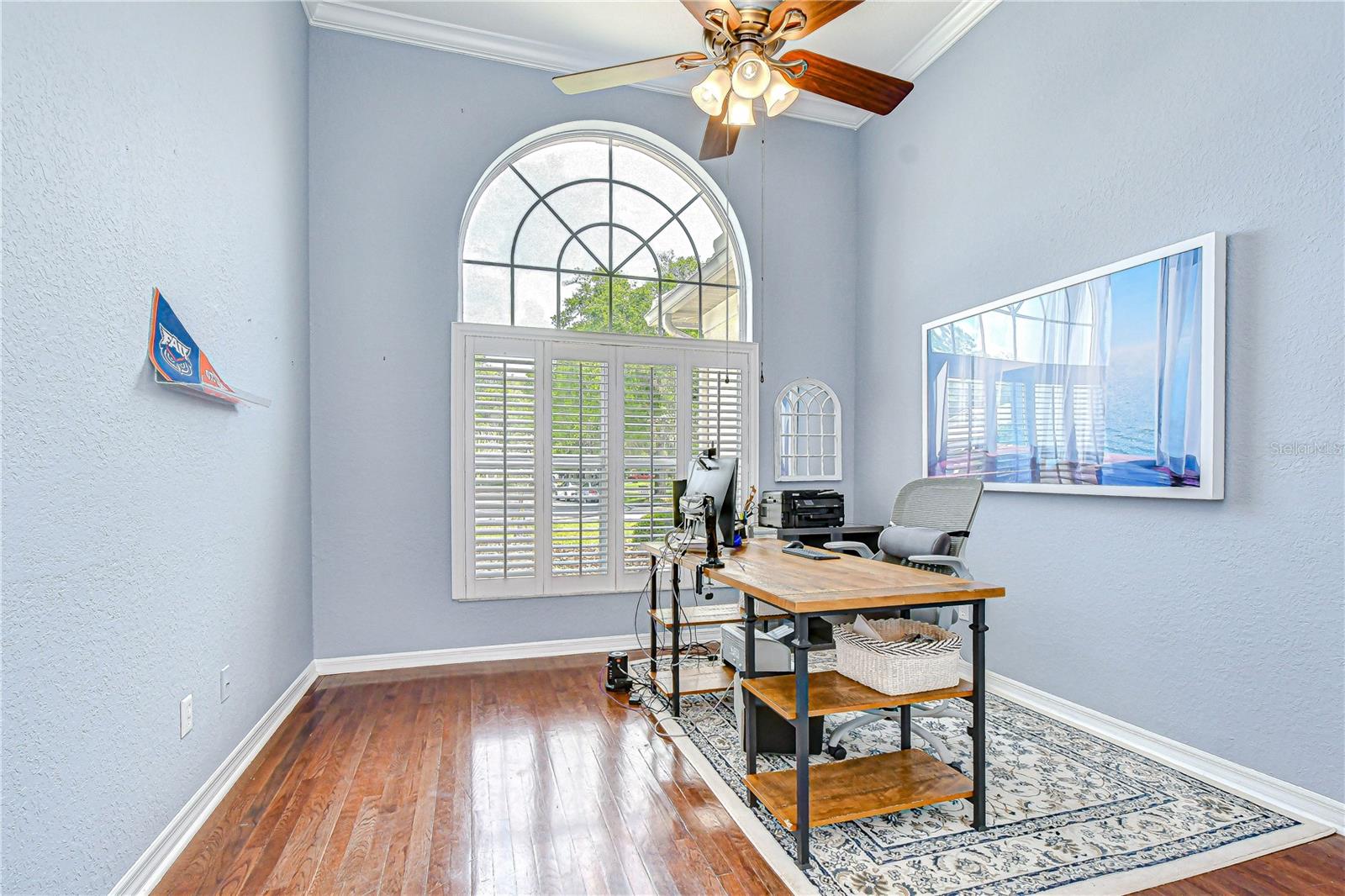 Natural lighted office with a view!