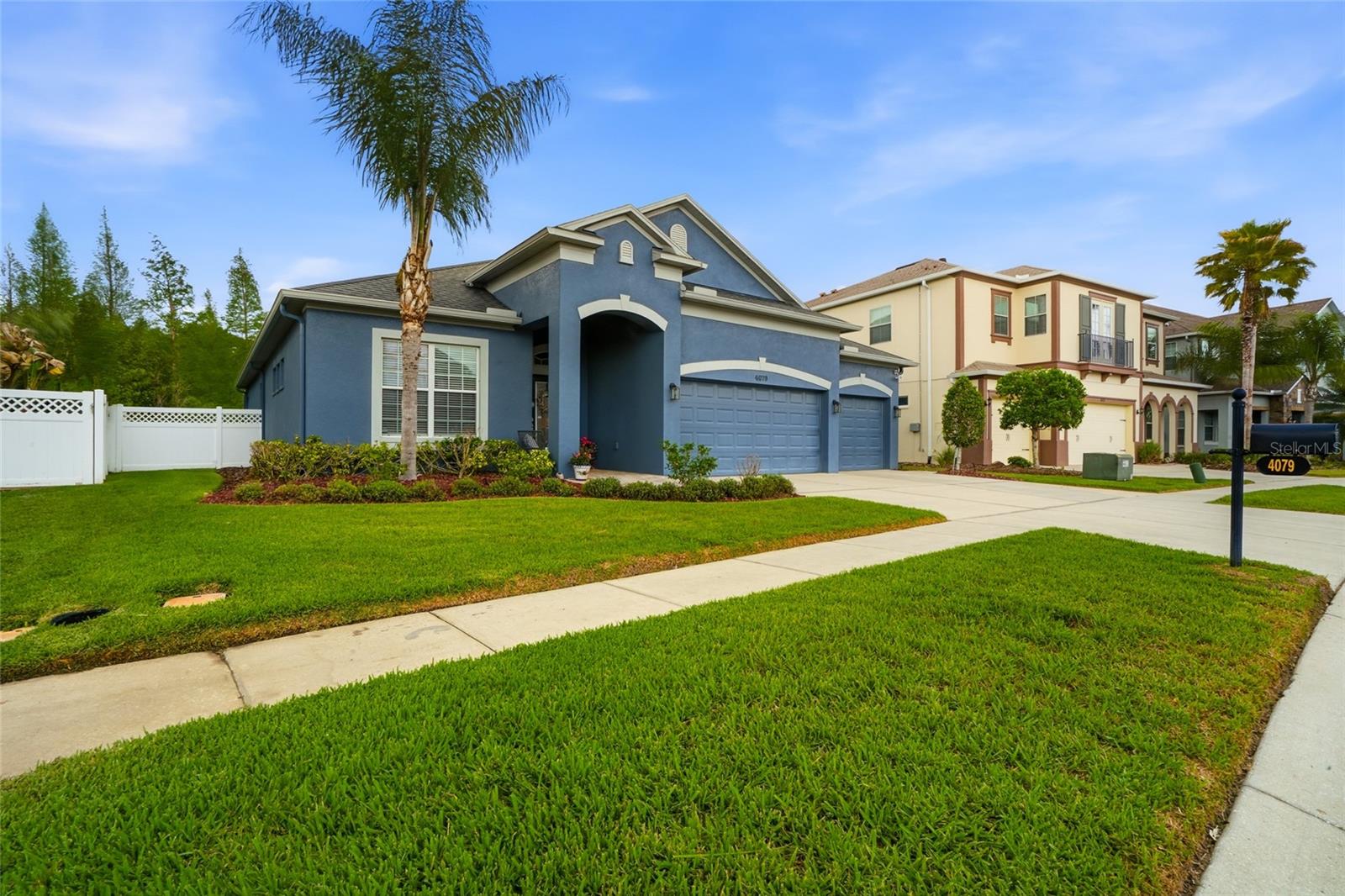 professionally landscaped