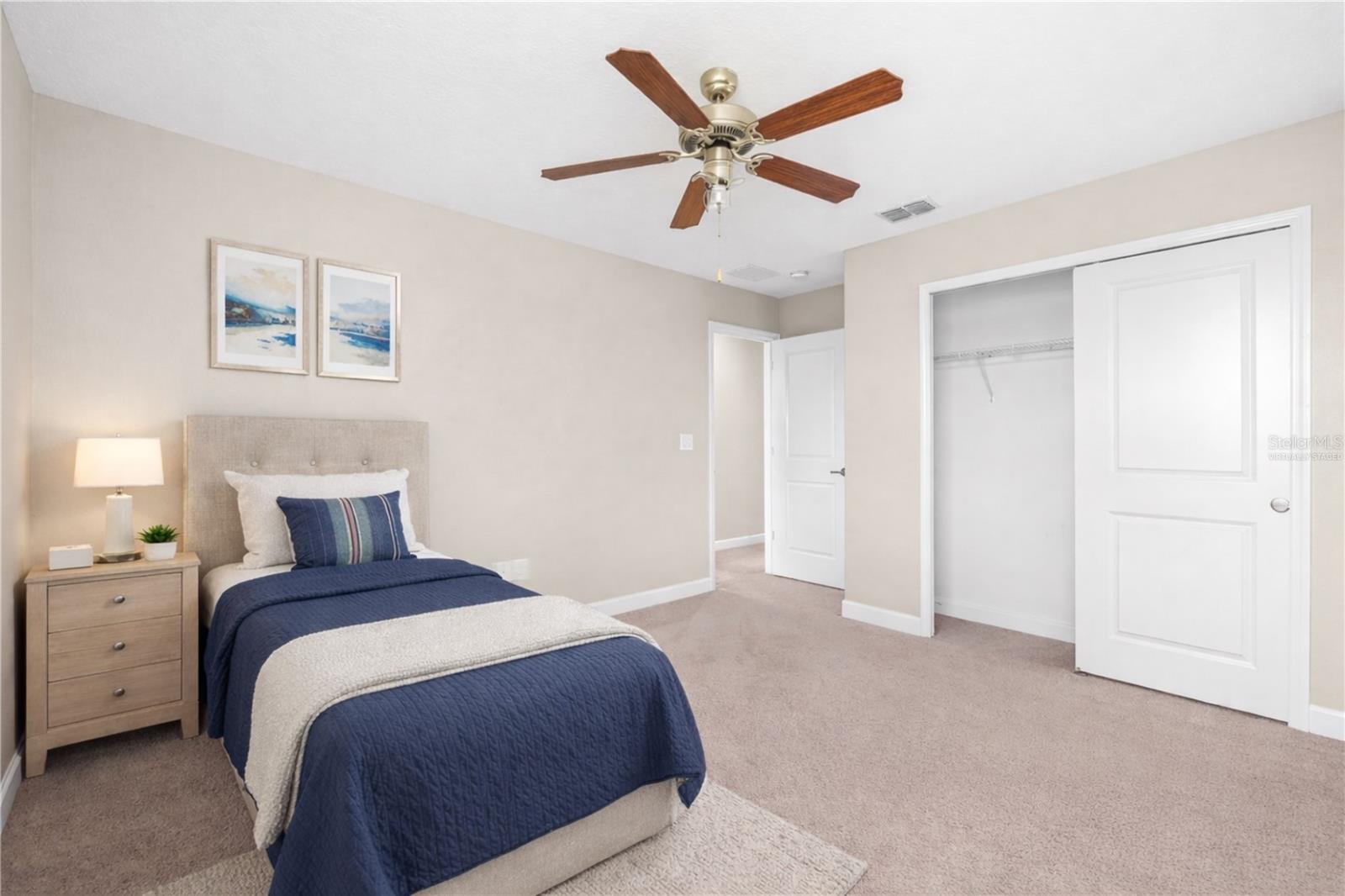 Virtually Staged. Bed 2