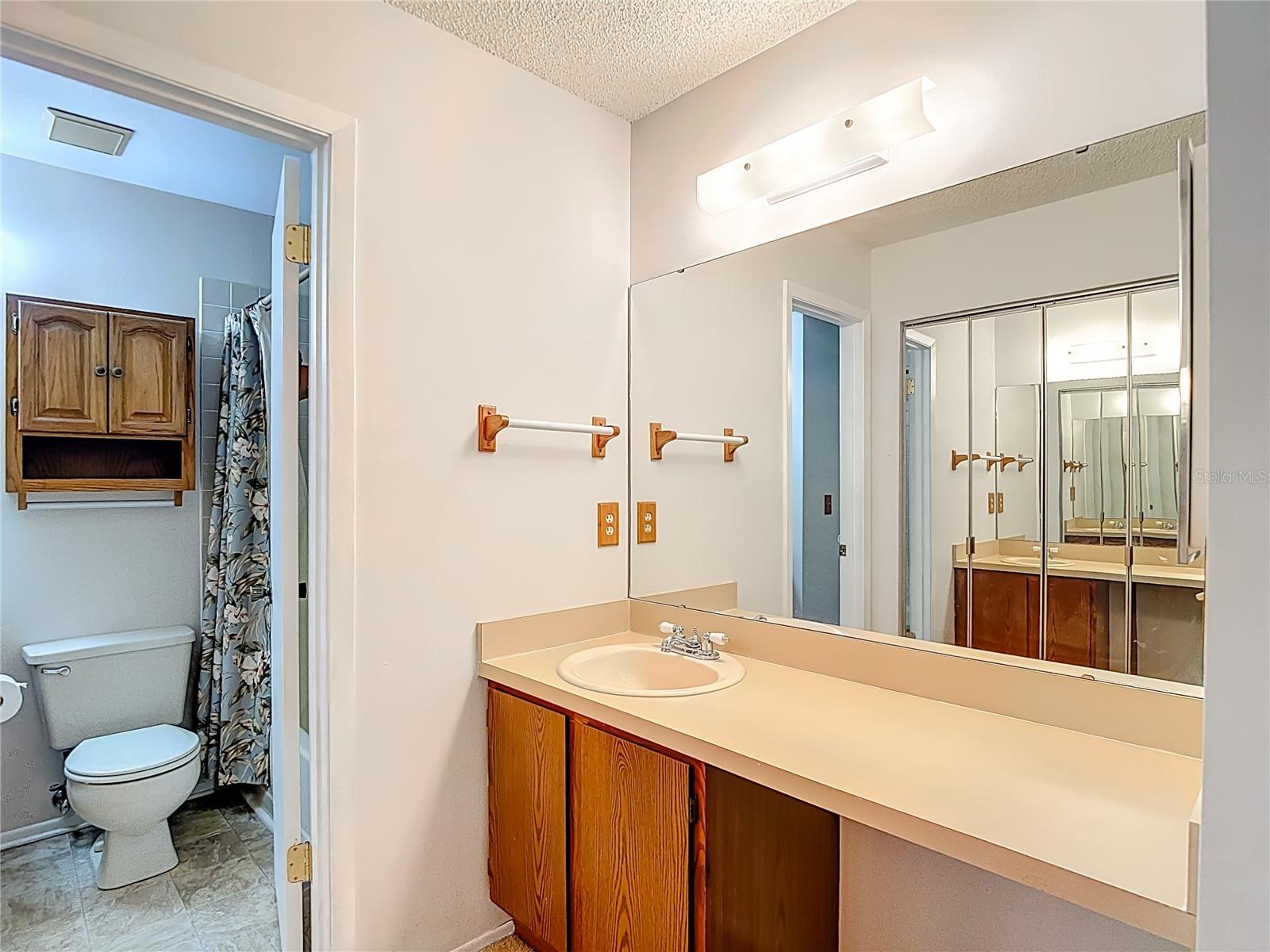 Vanity area view