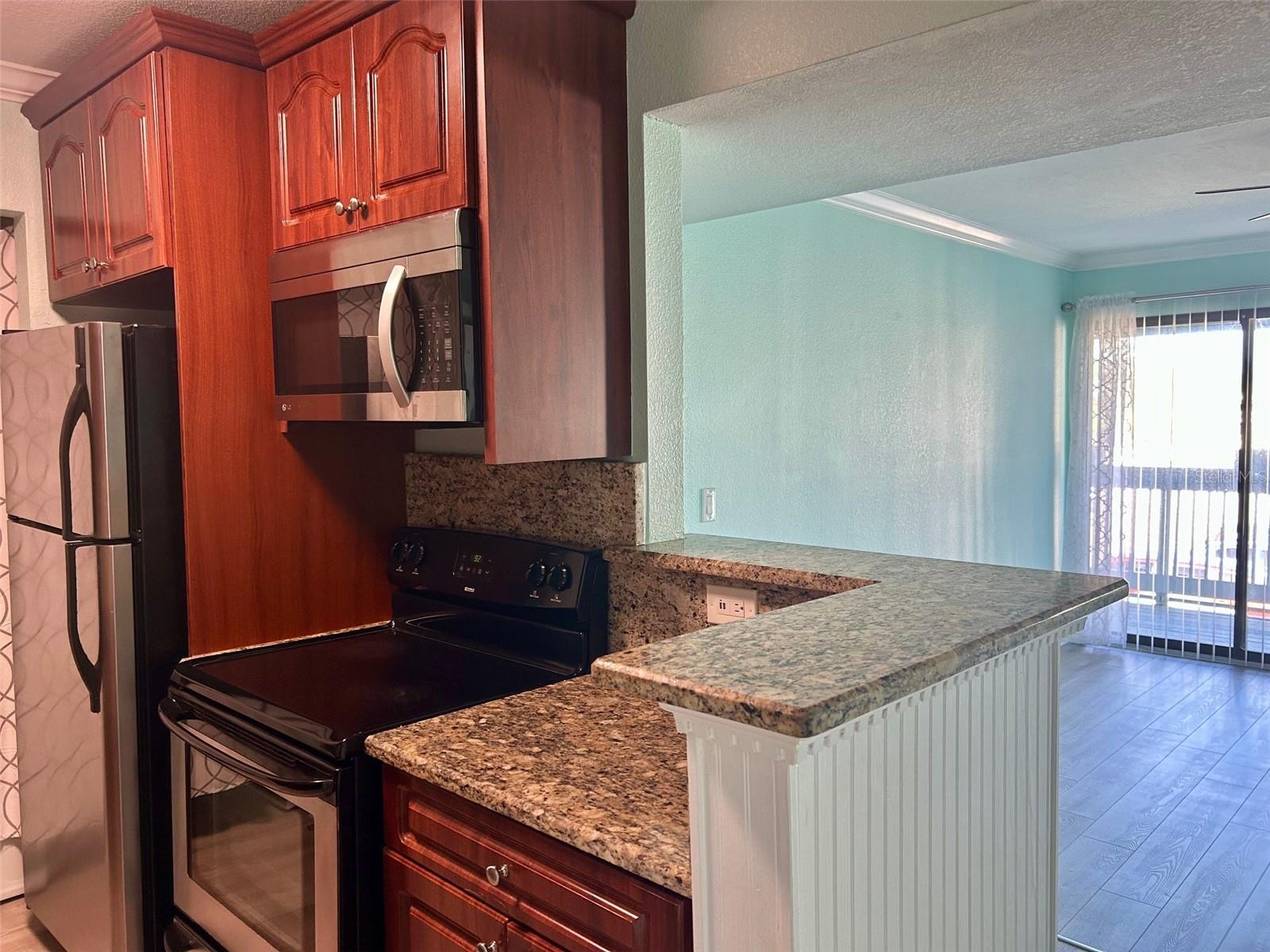 Kitchen Open To Great Room