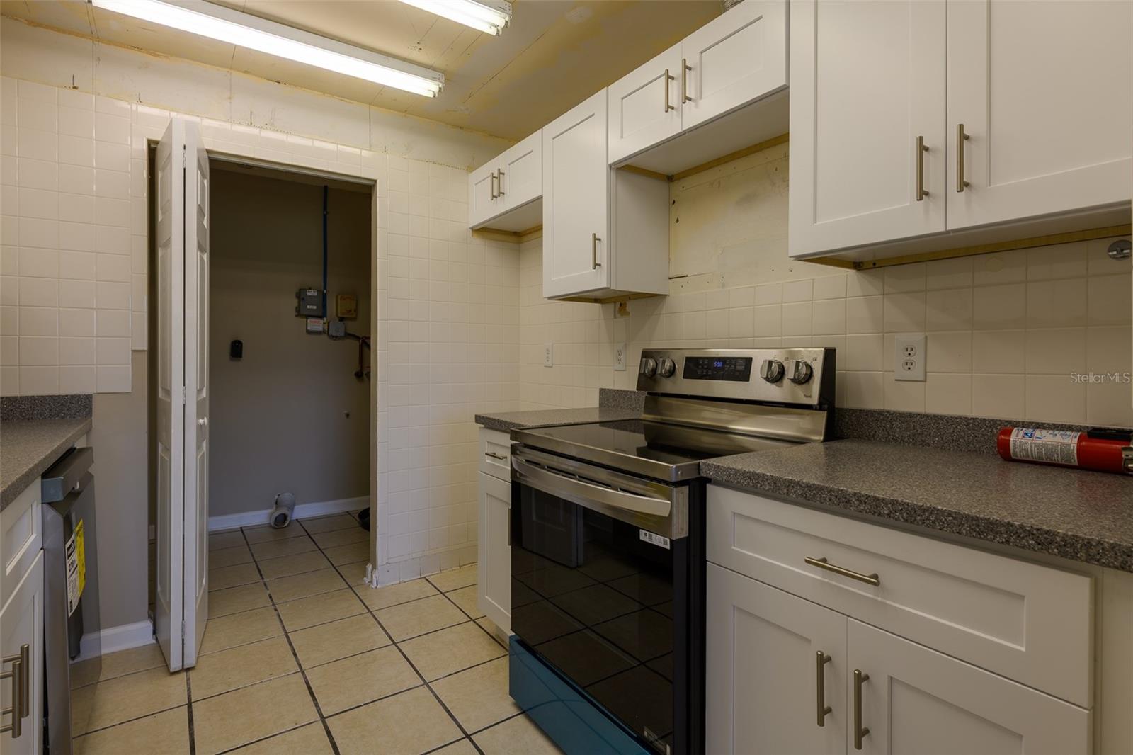 New cabinets, refrigerator has been installed. All new appliances.