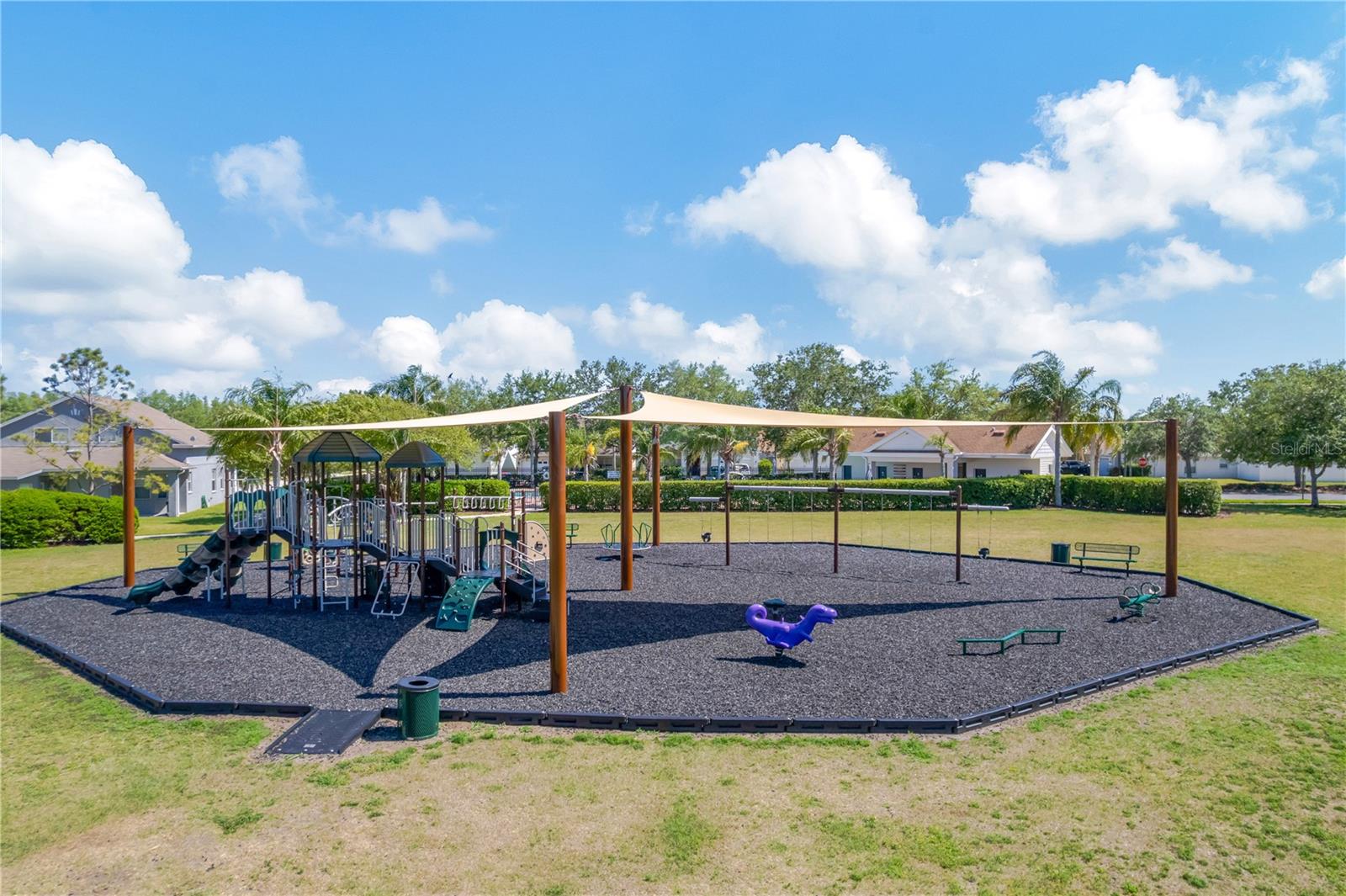 Drone Shot of Clubhouse