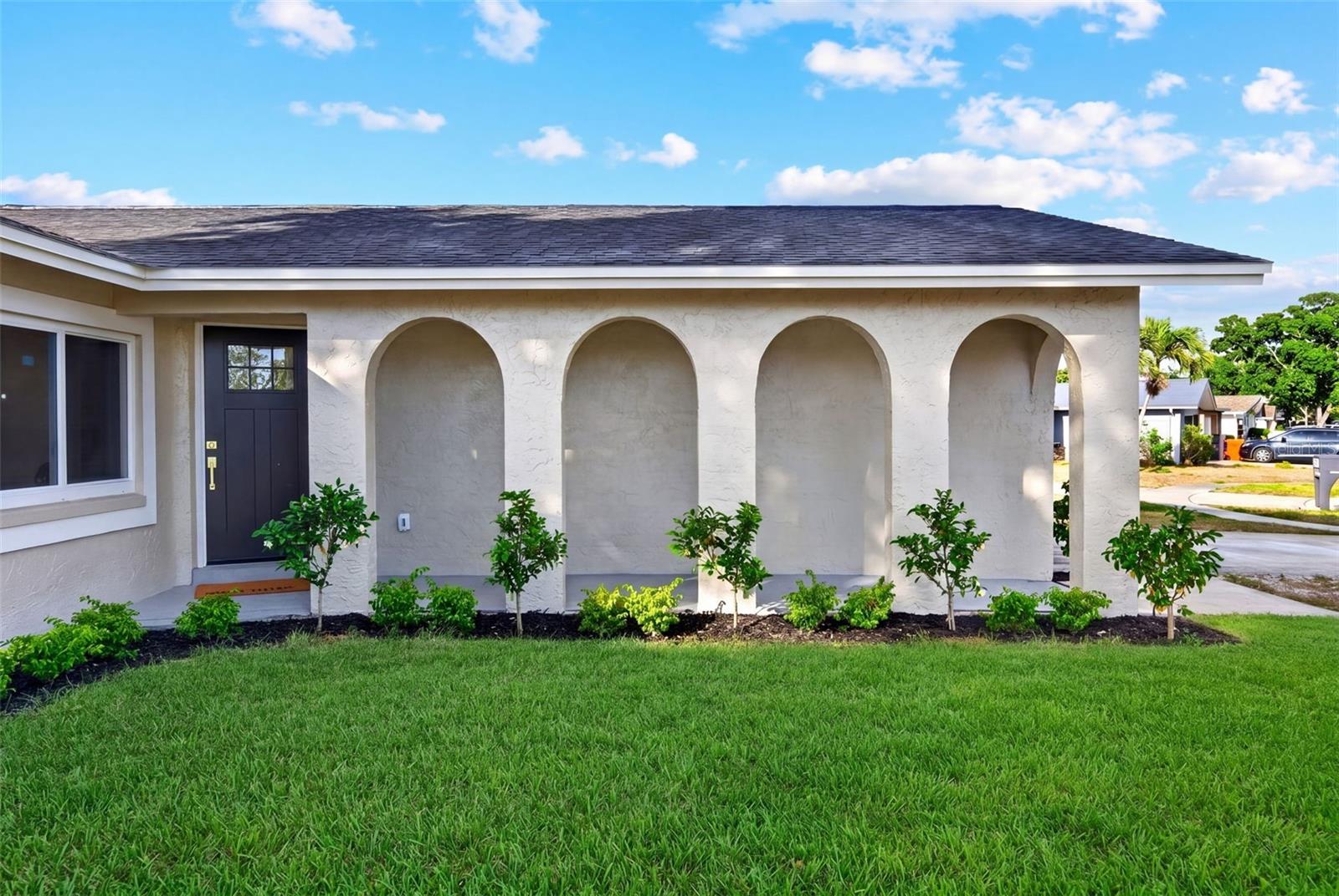 Grass has been virtually enhanced.