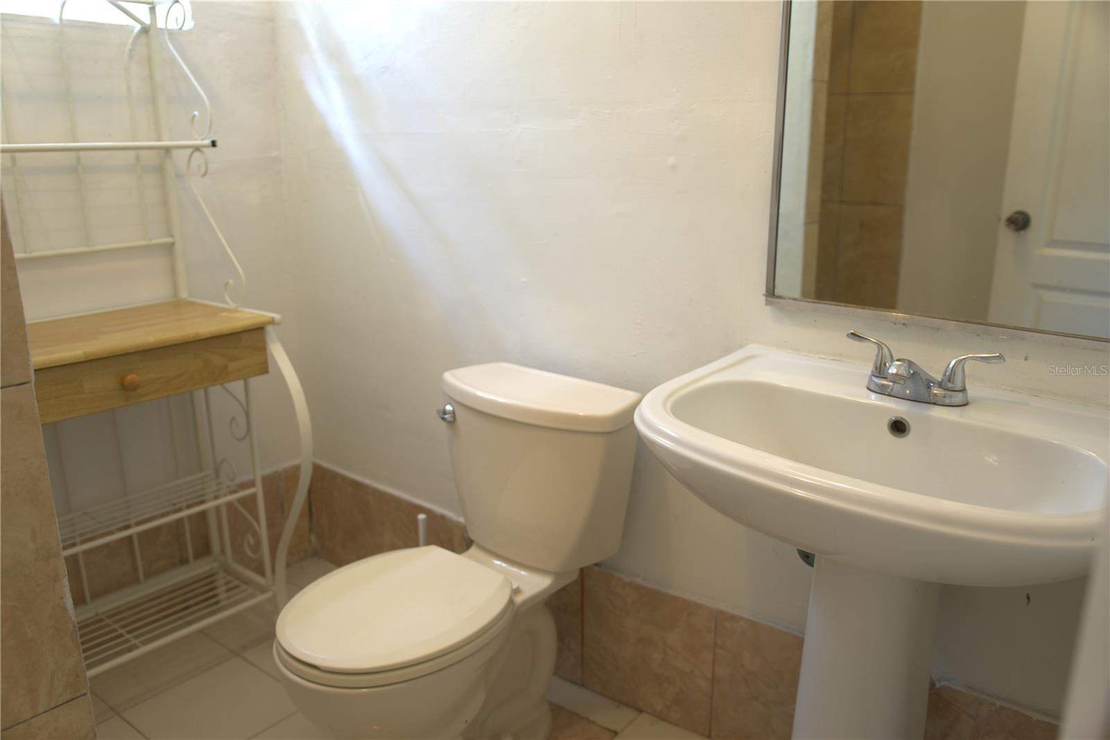 Efficiency bathroom