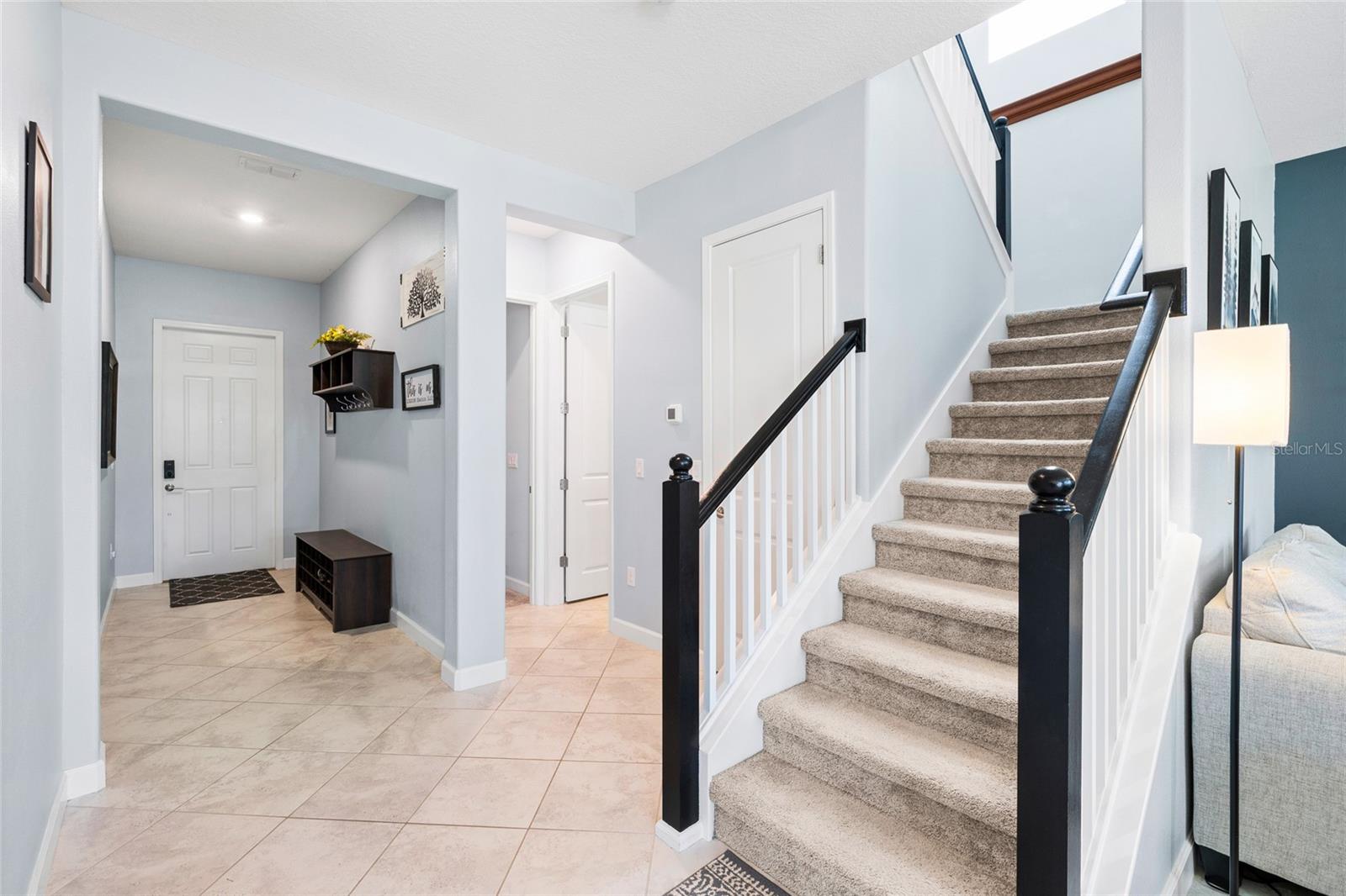 Foyer with guest suite view