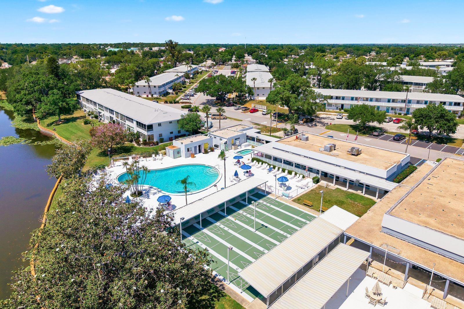 Community Pool & Shuffleboard
