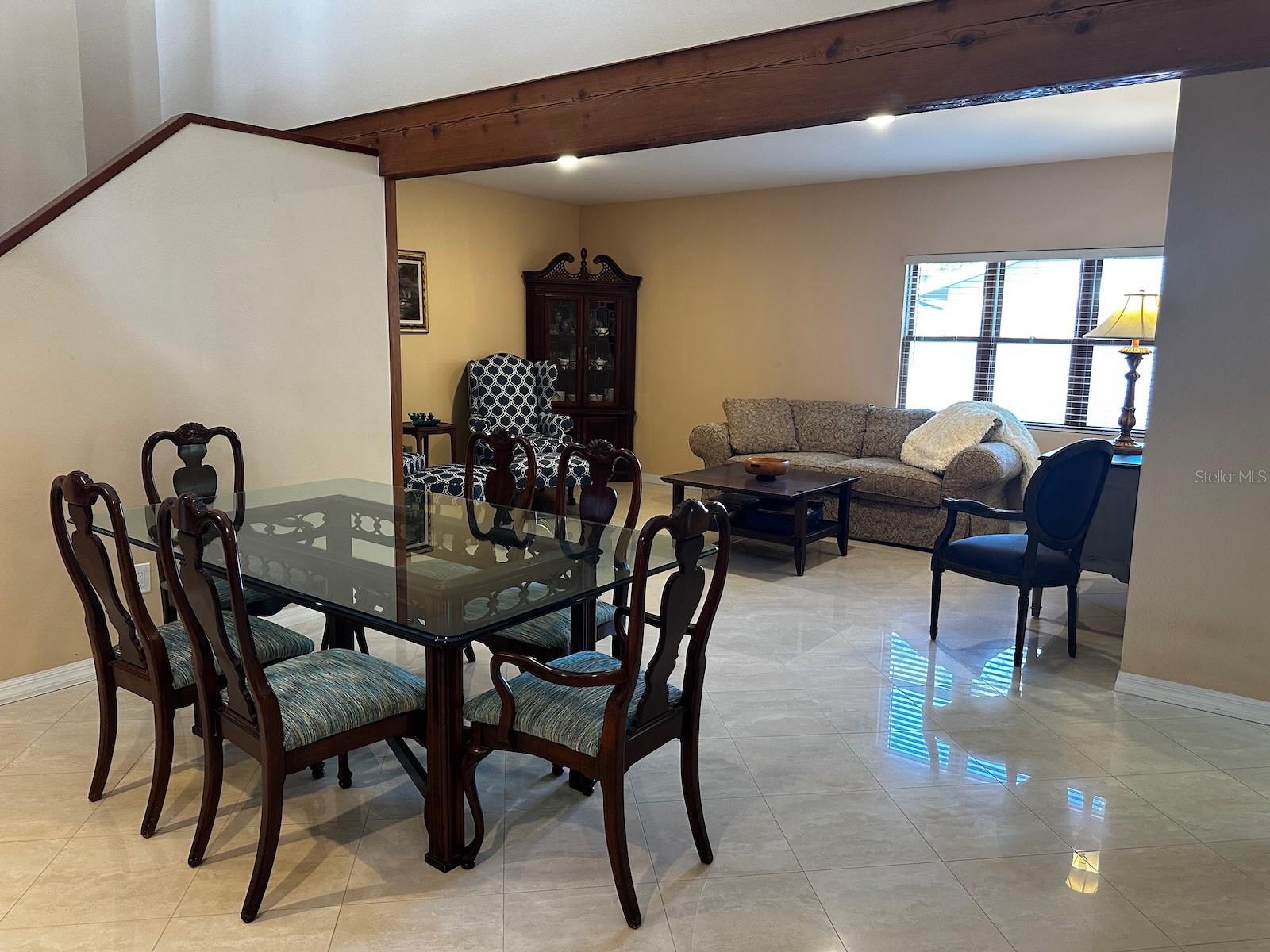 Formal dining and living room