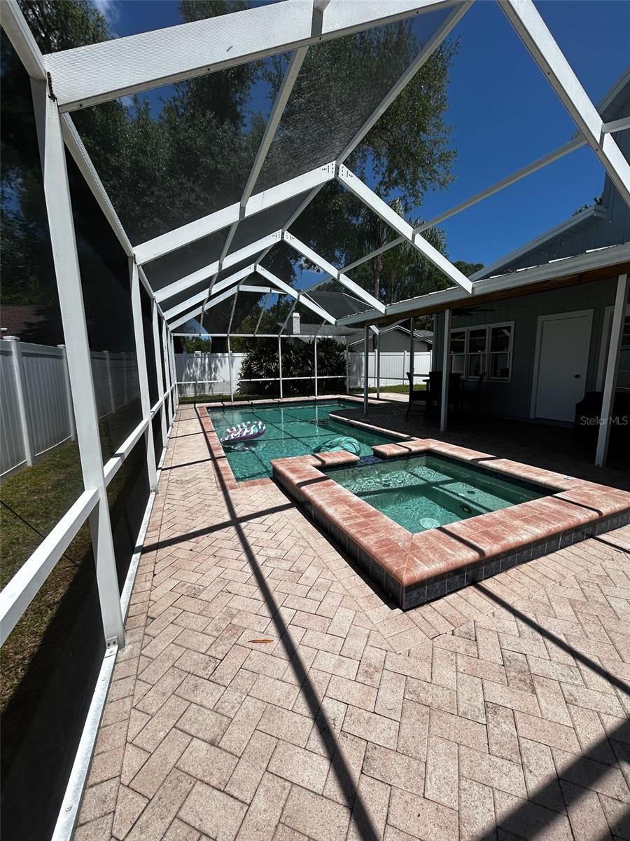 Pool and spa