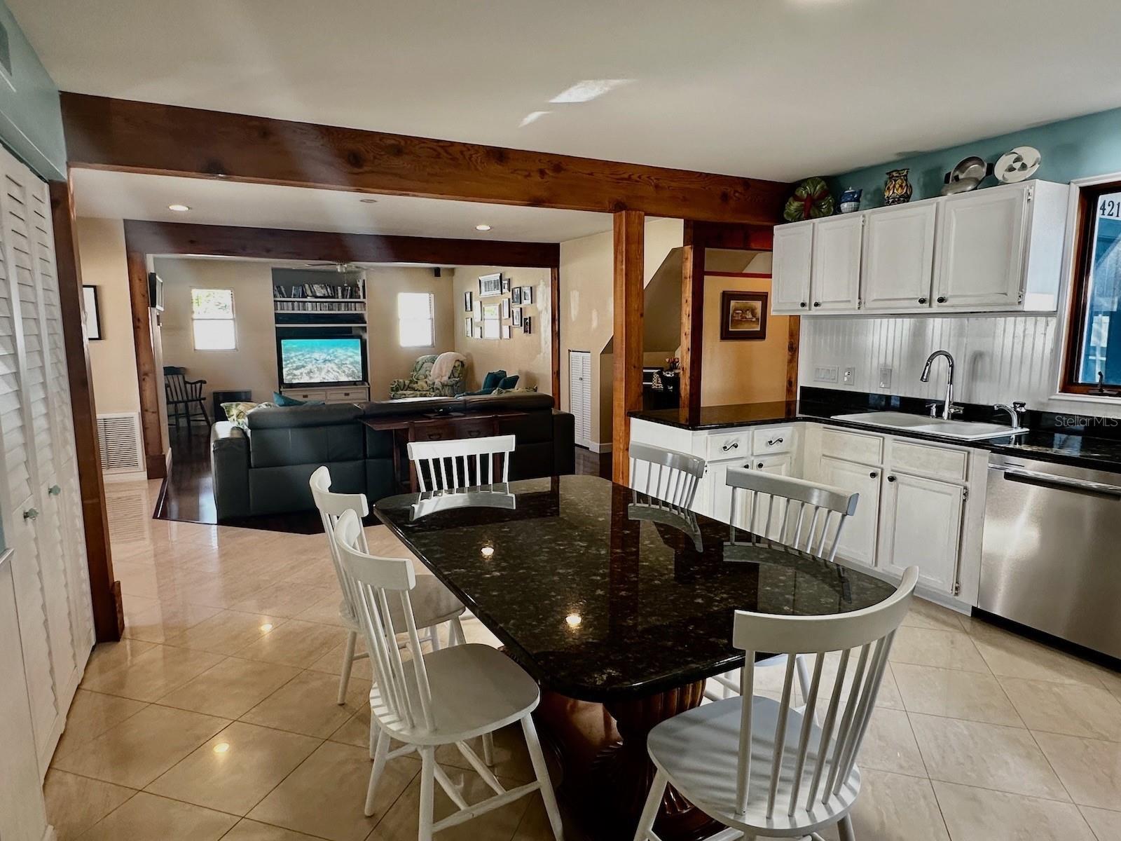 Kitchen looking into family room.