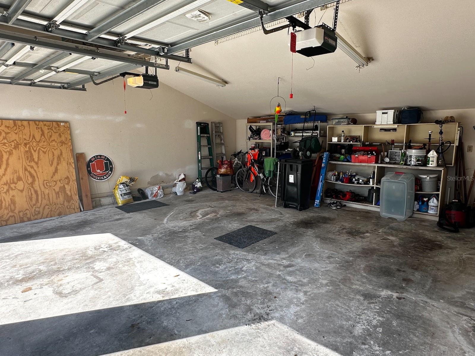 Oversized garage