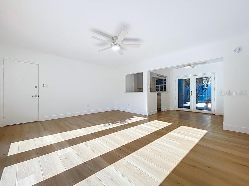 LIVING ROOM WITH WATER VIEW