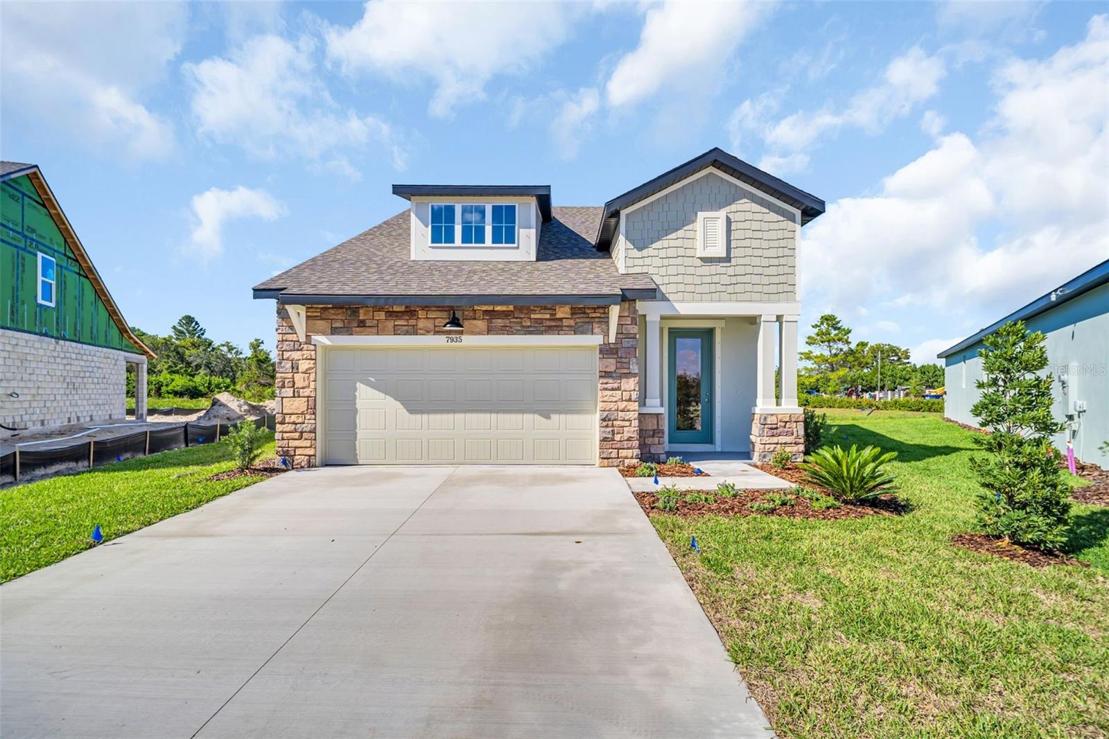 Model floor plan Exterior