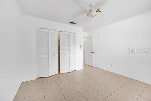2ND BEDROOM WITH LARGE CLOSET