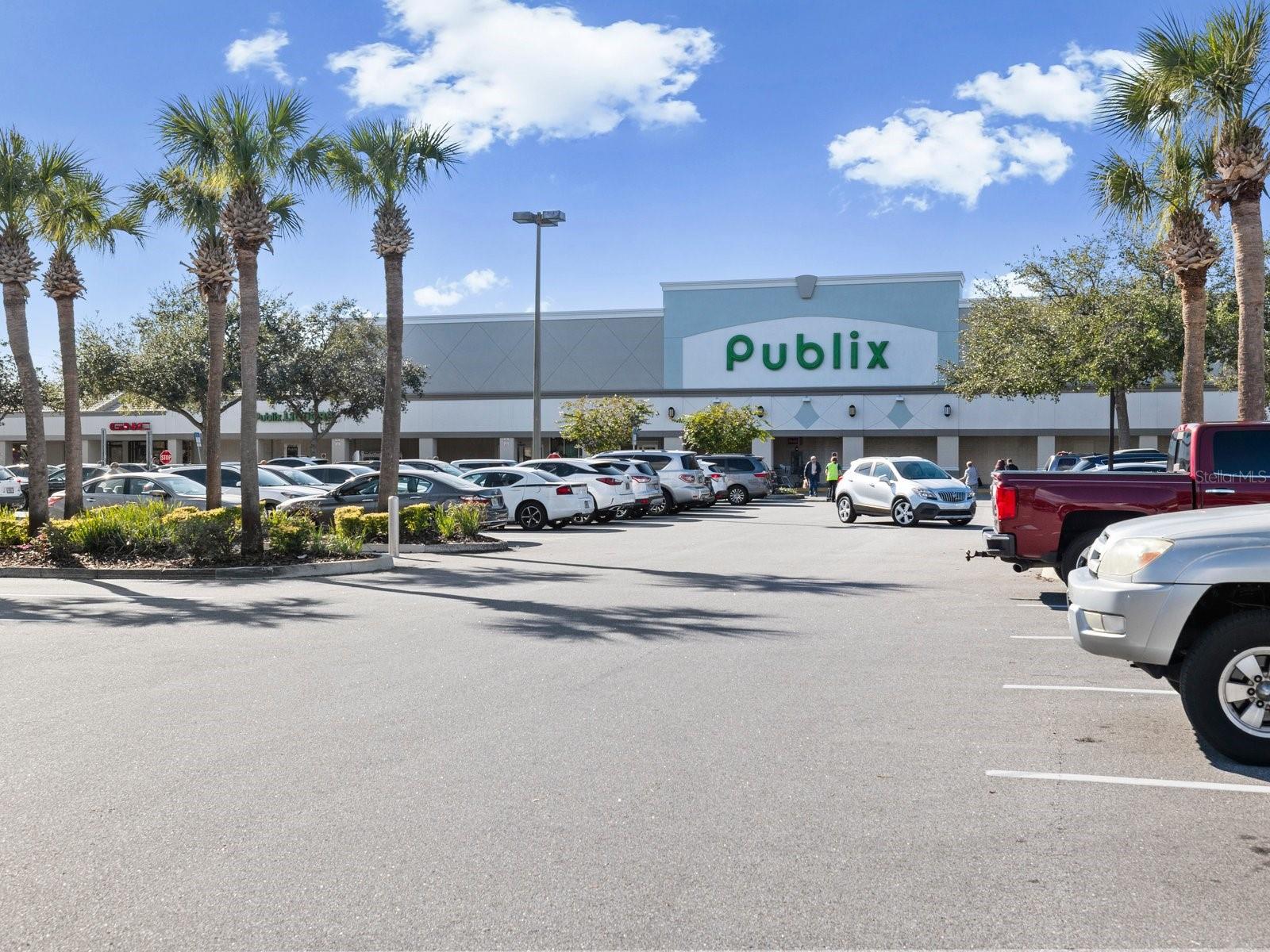 Stroll across the street for shopping