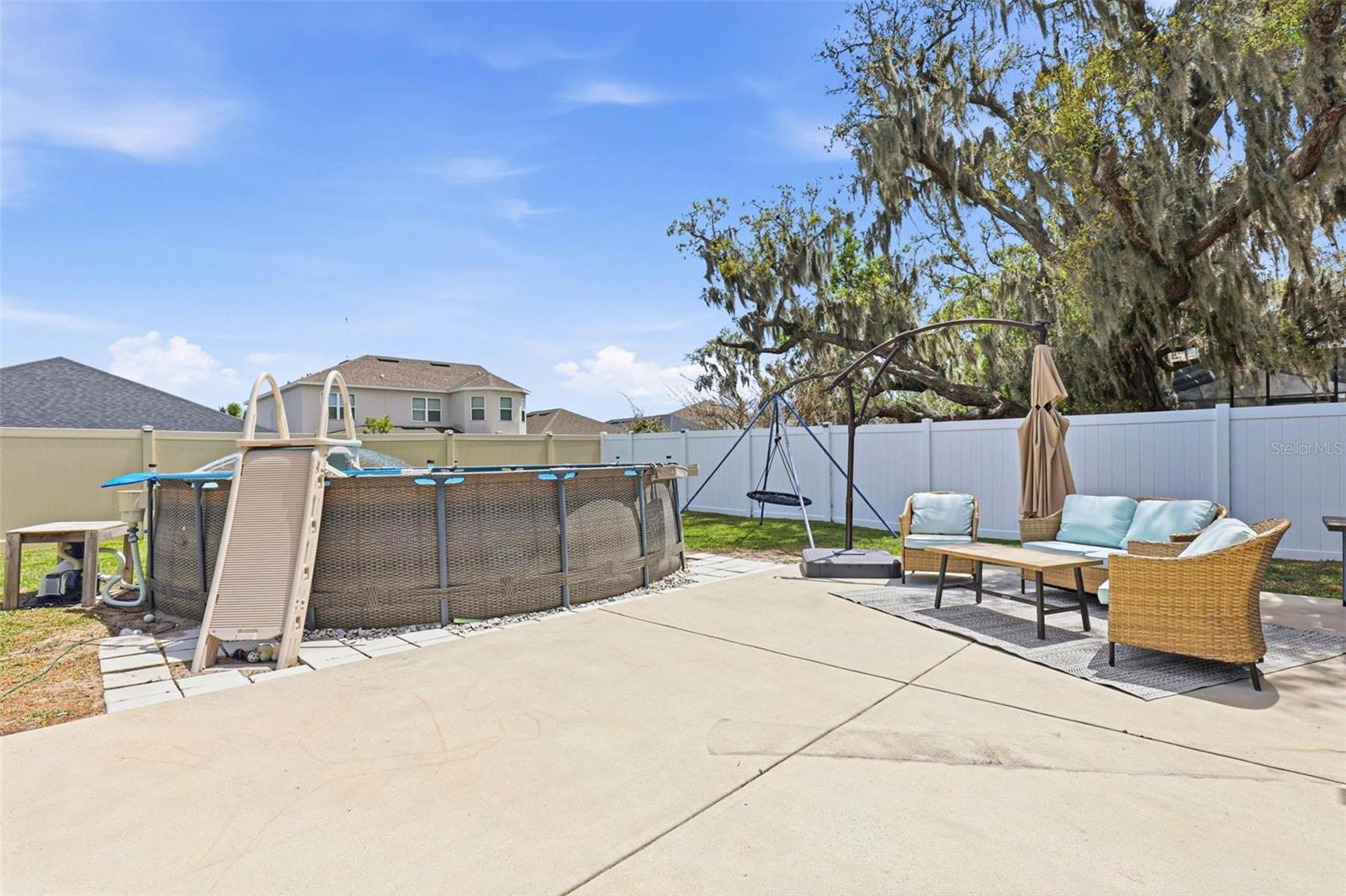 concrete patio pad