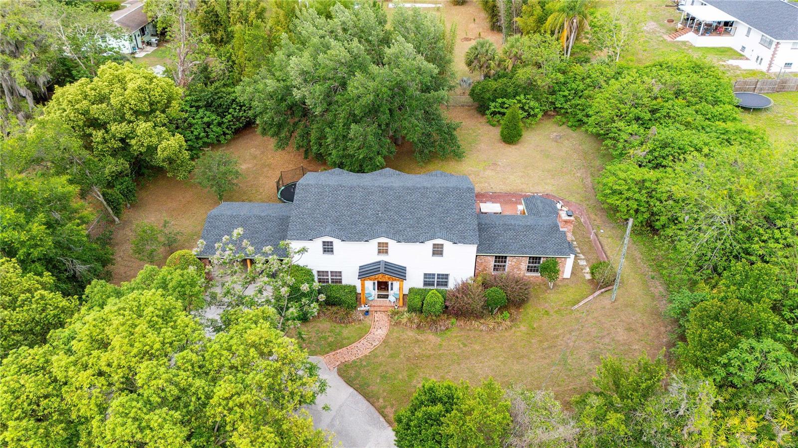 Overhead view of Property