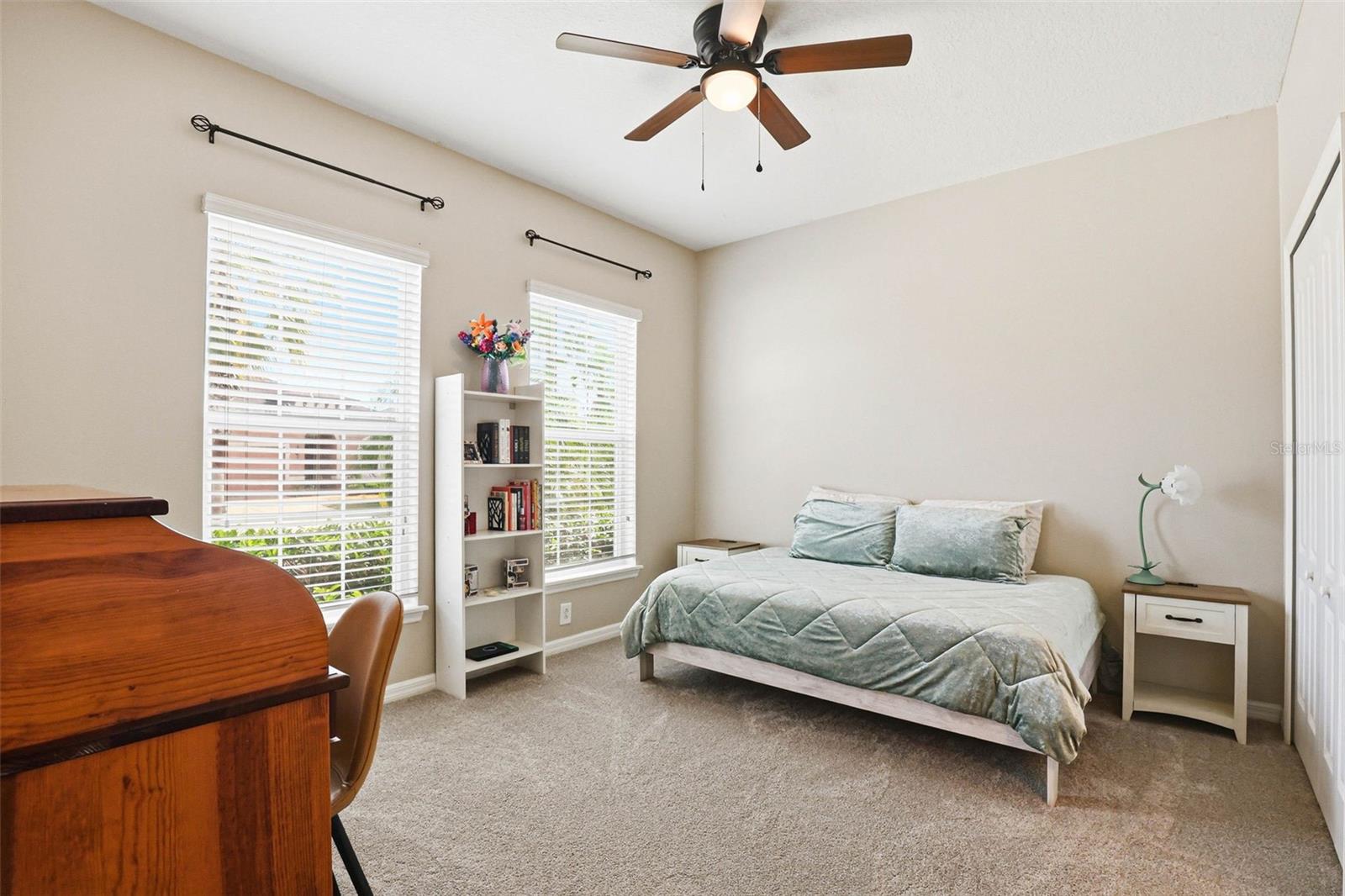 bedroom by front door
