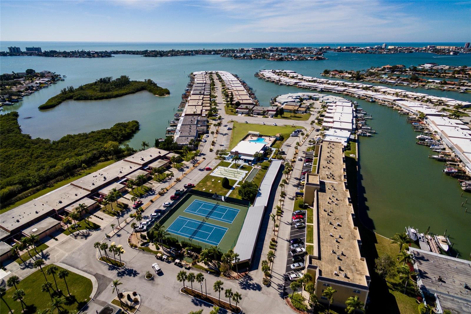 AERIAL VIEW OF BOCA CIEGA POINT