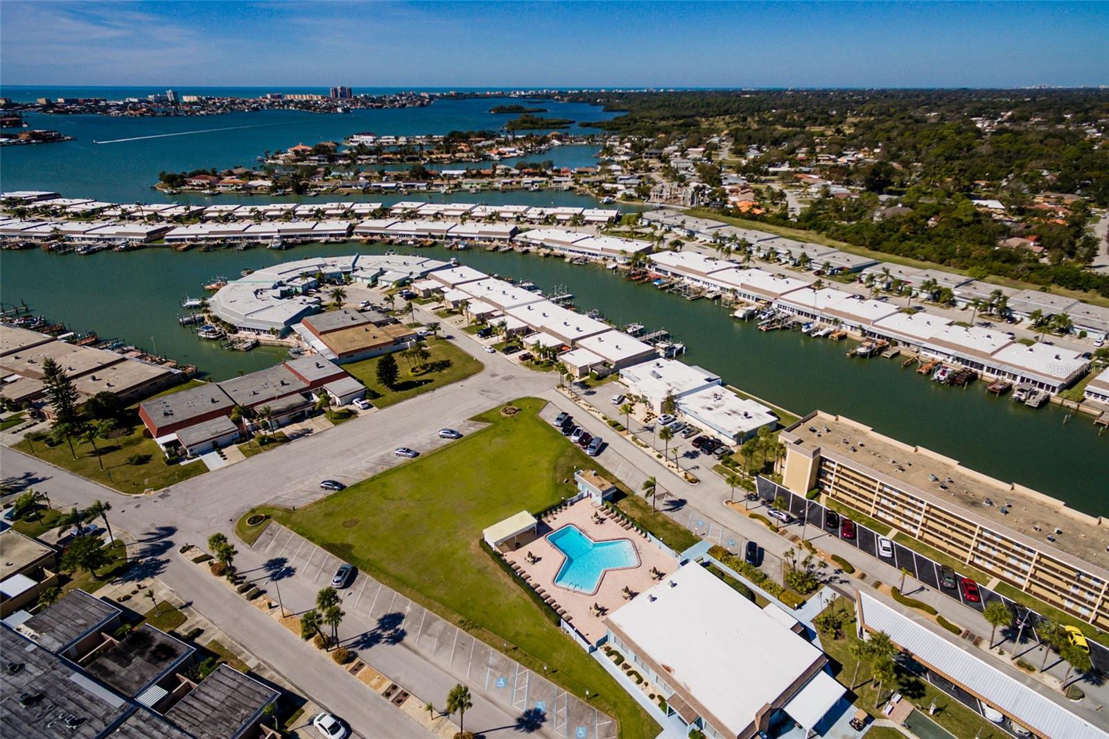 AERIAL VIEW OF BOCA CIEGA POINT