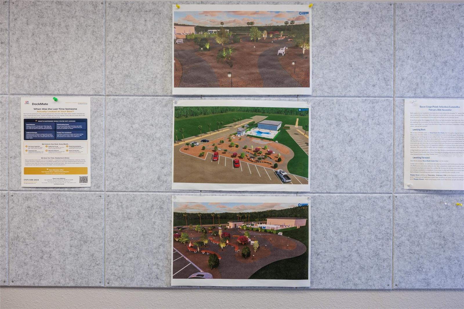 PLANNED GARDEN AREA NEXT TO POOL