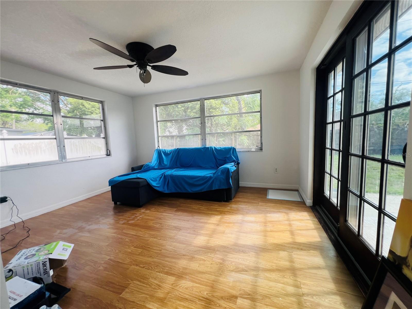 Family room, office, bedroom 3