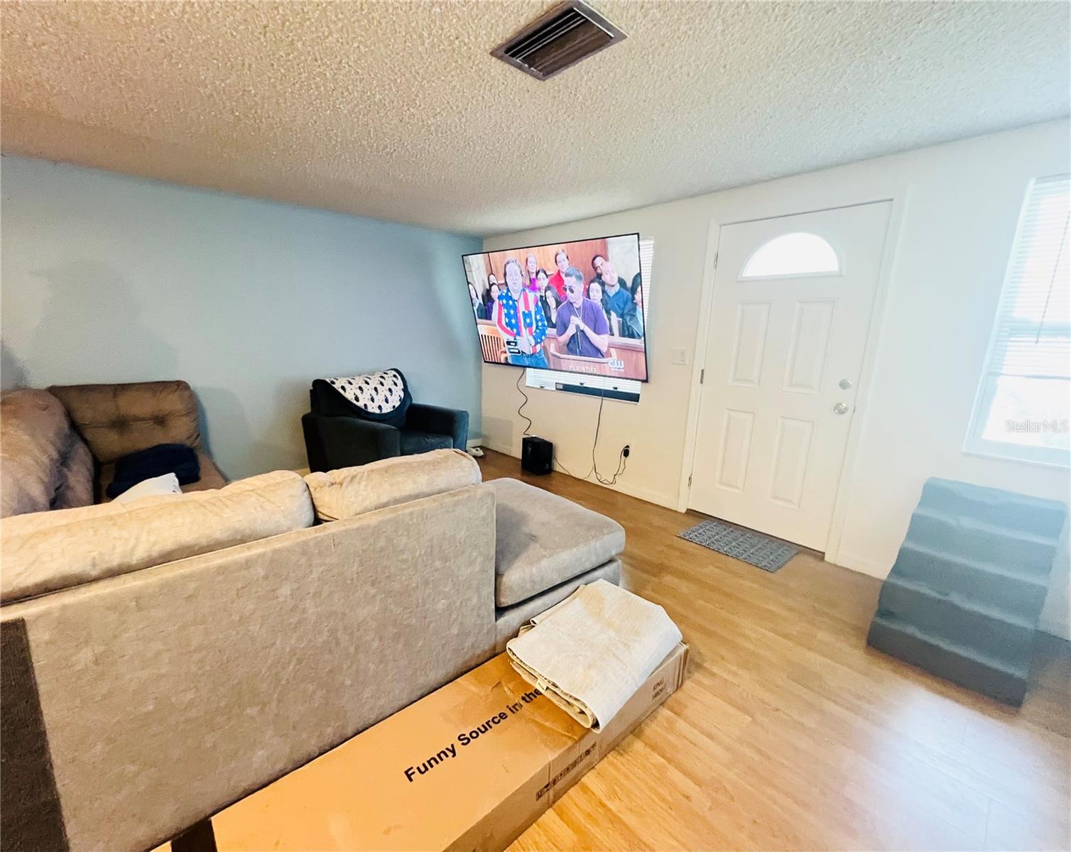 Livingroom view from dining area