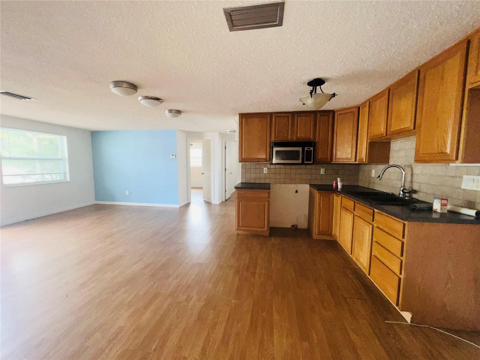 VIEW KITCHEN FROM GARARAG DOOR