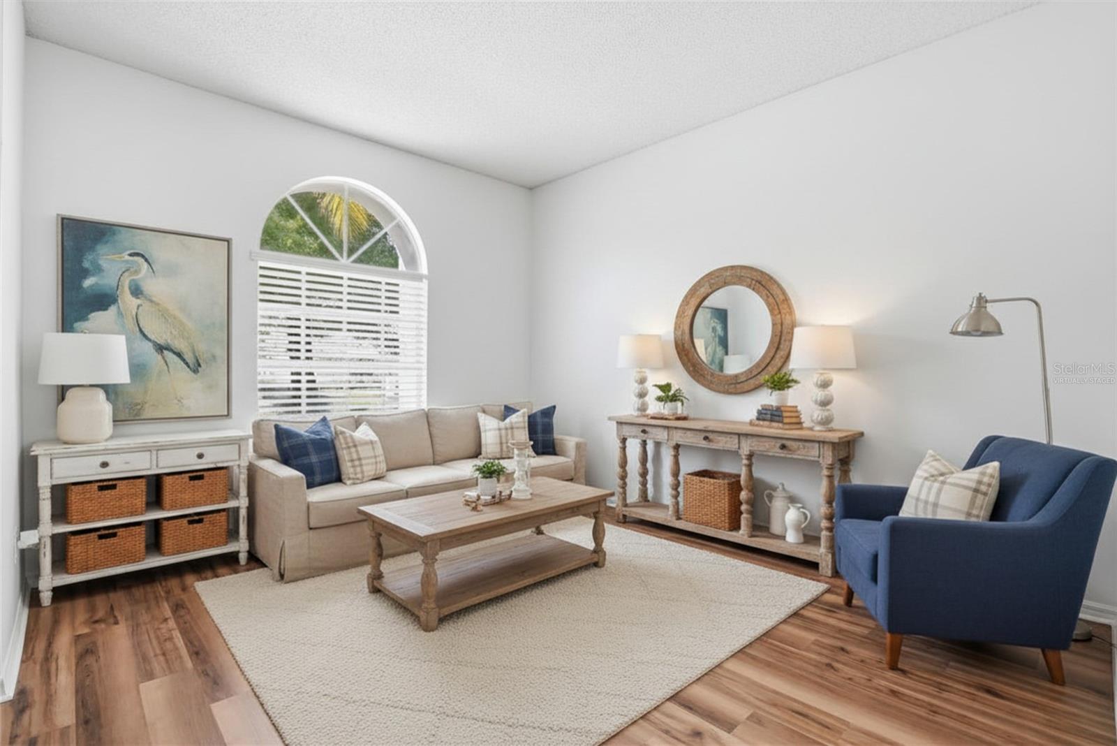 Front room- virtually staged as a sitting room