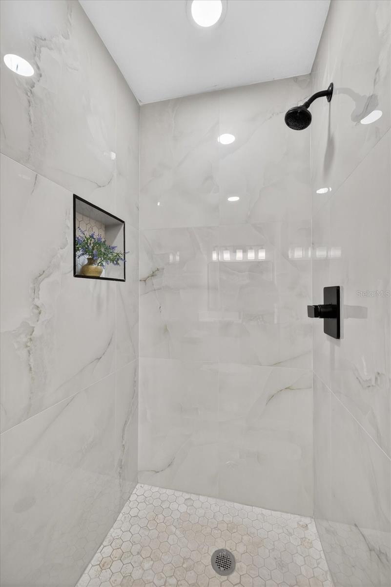 Garage shower